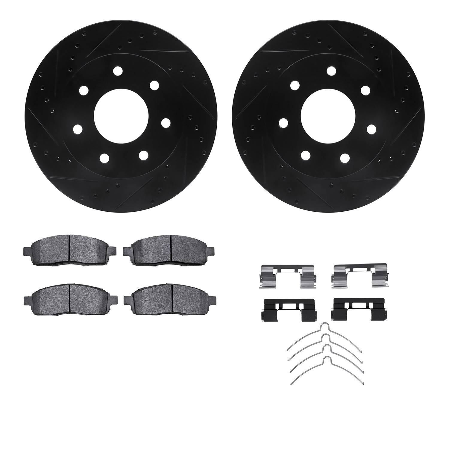 Dynamic Friction Company Disc Brake Kit 8412-54074