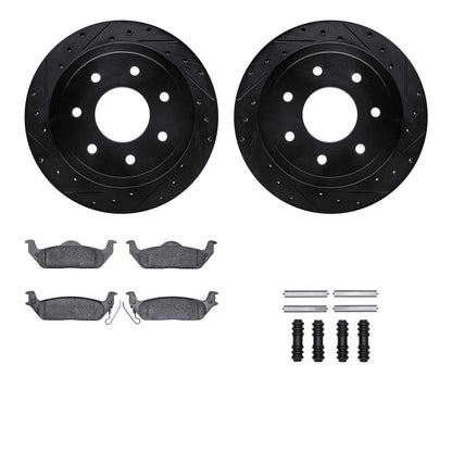 Dynamic Friction Company Disc Brake Kit 8412-54076