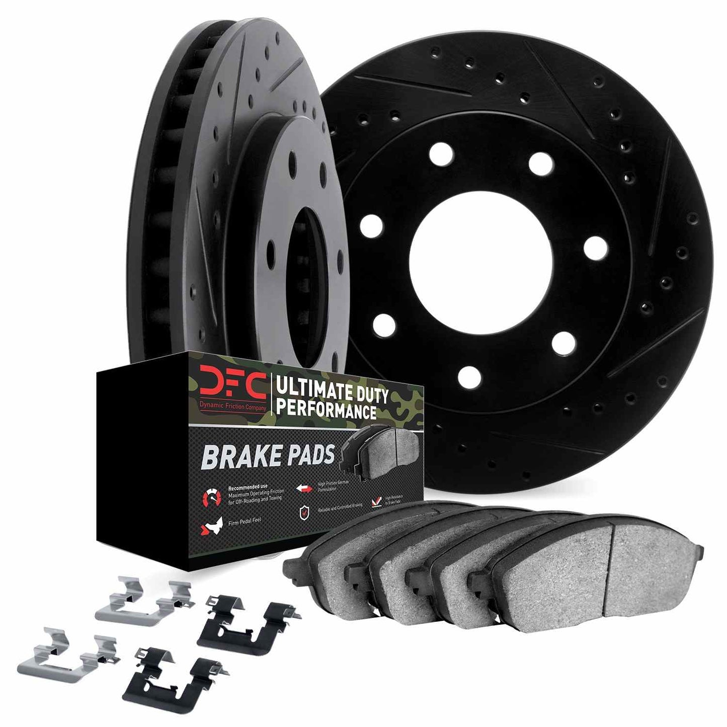 Dynamic Friction Company Disc Brake Kit 8412-54076