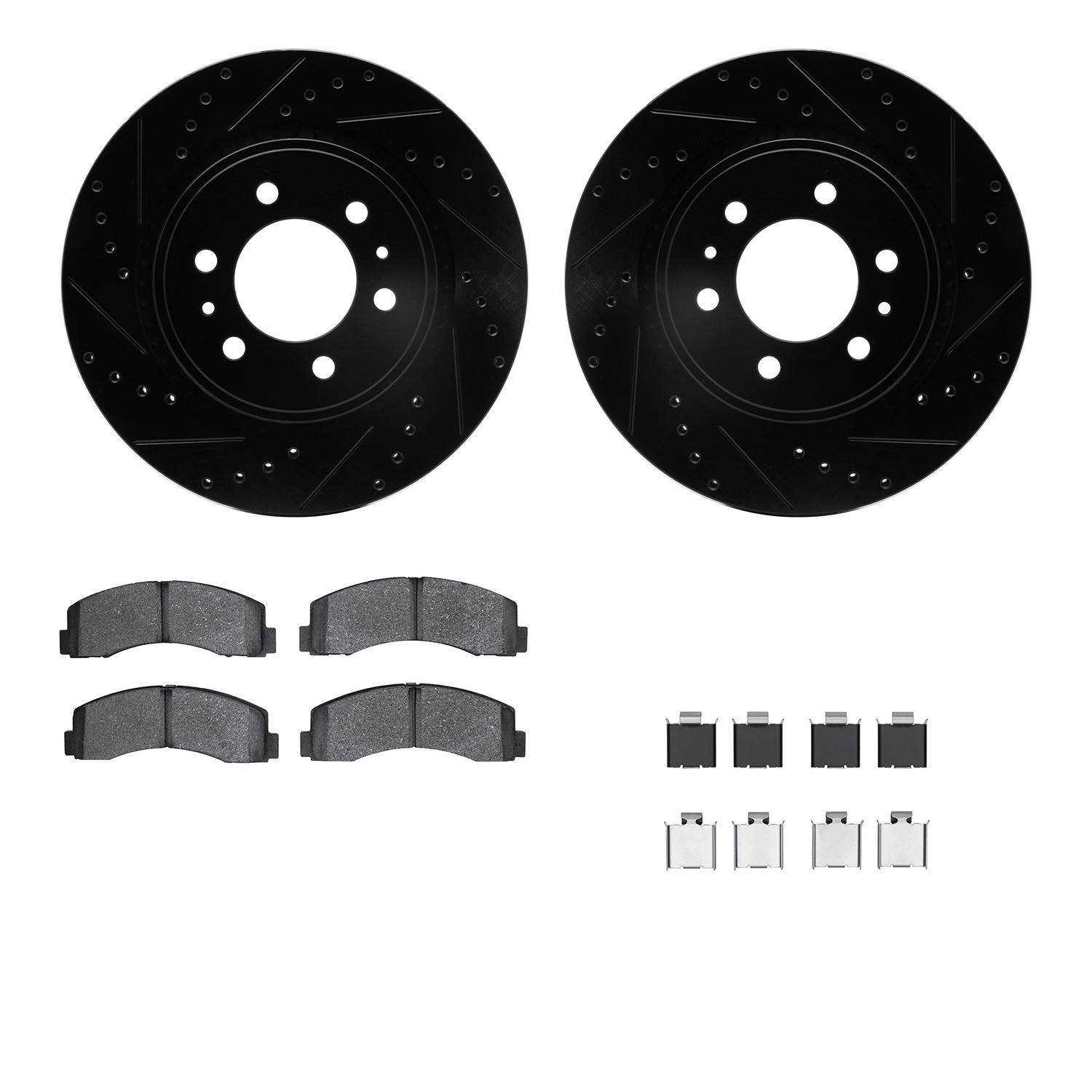 Dynamic Friction Company Disc Brake Kit 8412-54090