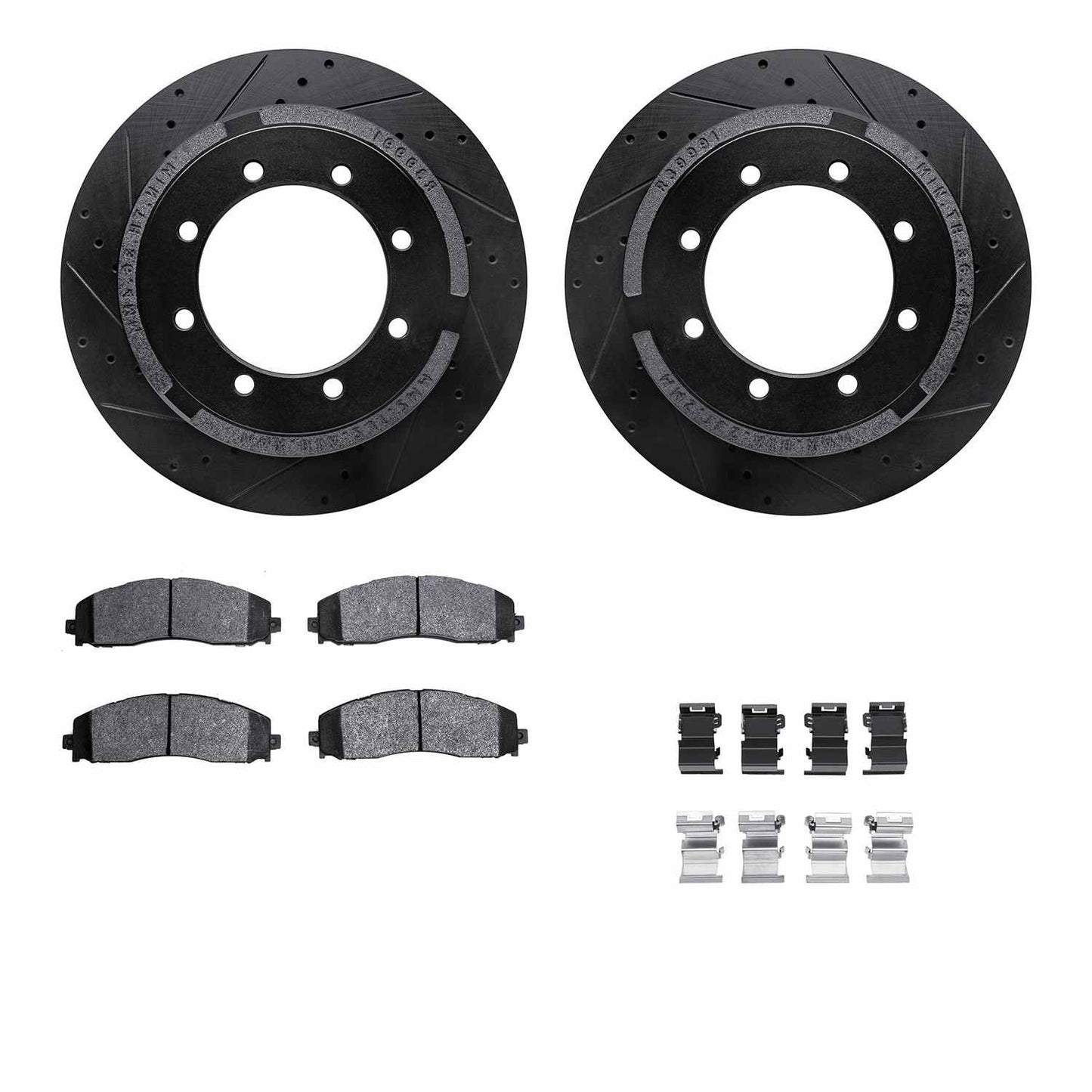 Dynamic Friction Company Disc Brake Kit 8412-54100