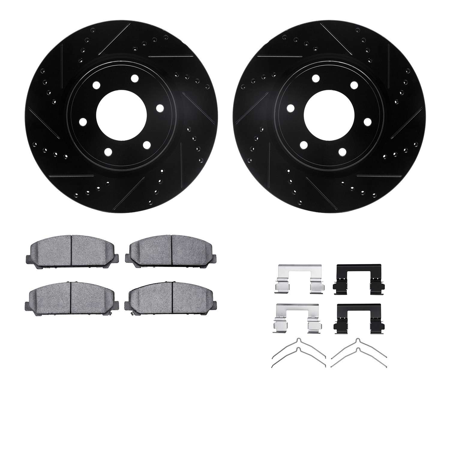 Dynamic Friction Company Disc Brake Kit 8412-67005