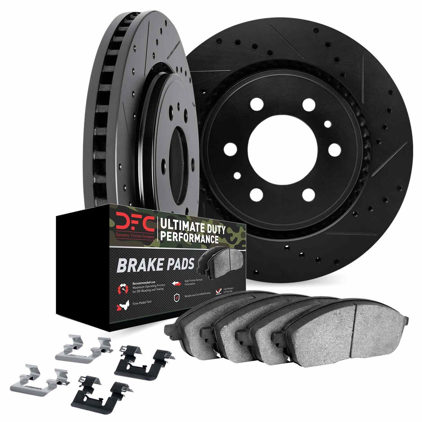 Dynamic Friction Company Disc Brake Kit 8412-76007