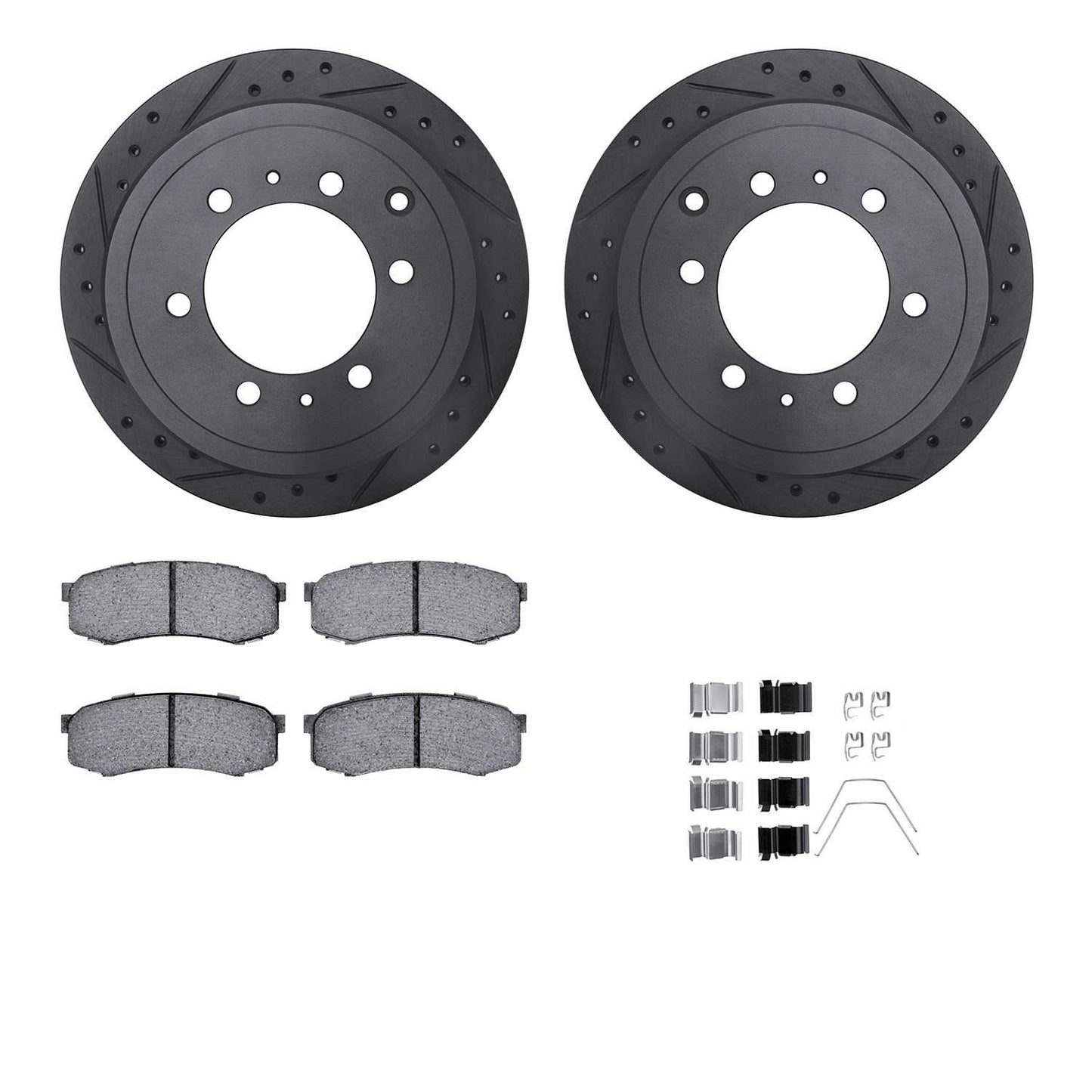 Dynamic Friction Company Disc Brake Kit 8412-76009