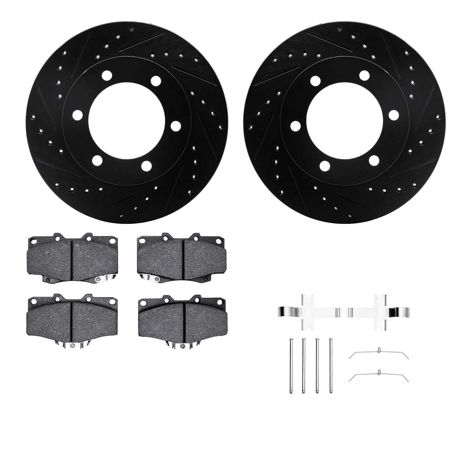 Dynamic Friction Company Disc Brake Kit 8412-76011