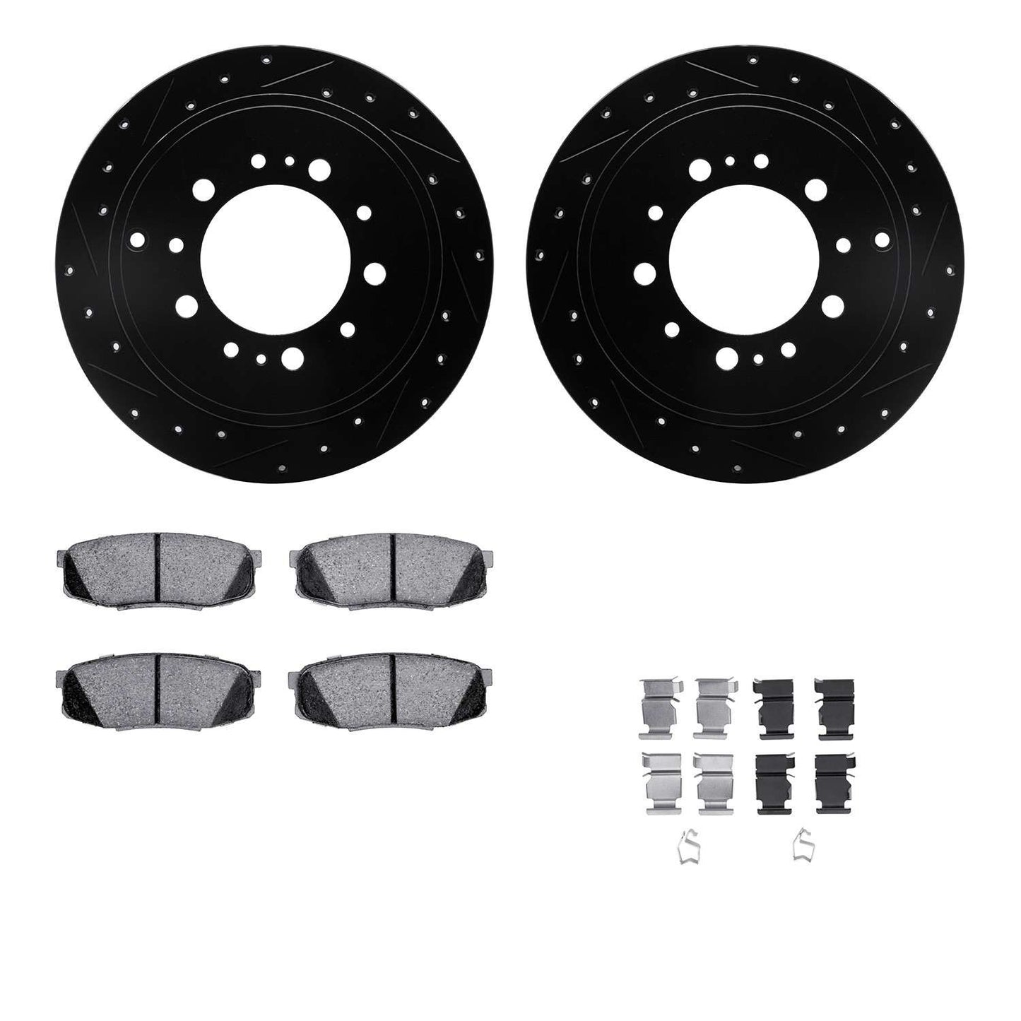 Dynamic Friction Company Disc Brake Kit 8412-76020