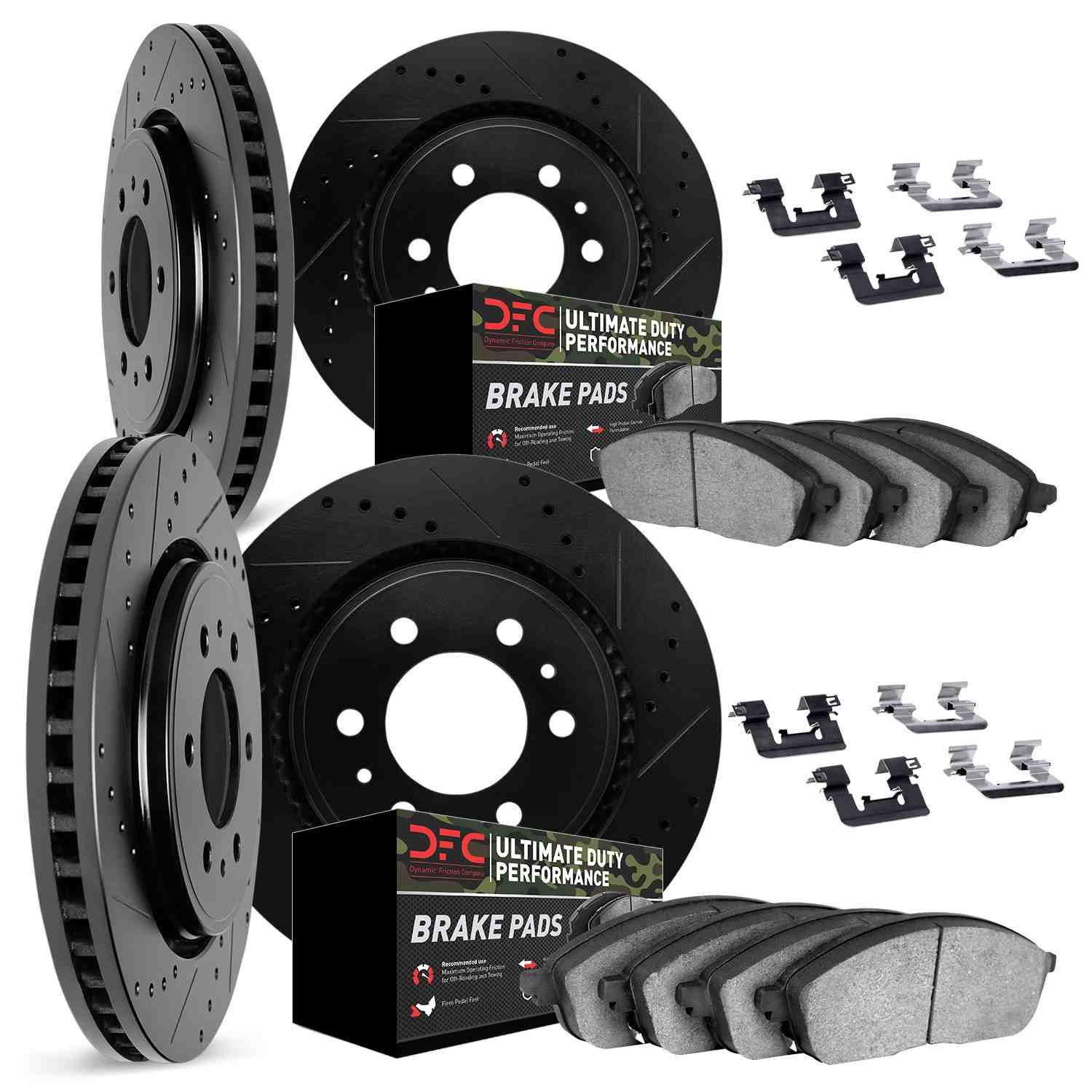 Dynamic Friction Company Disc Brake Kit 8414-40009