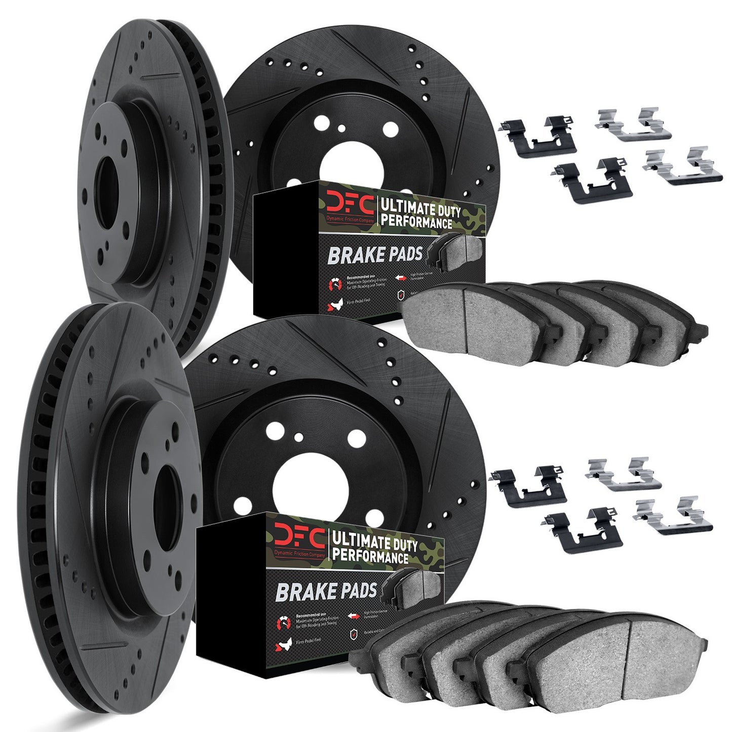 Dynamic Friction Company Disc Brake Kit 8414-42004