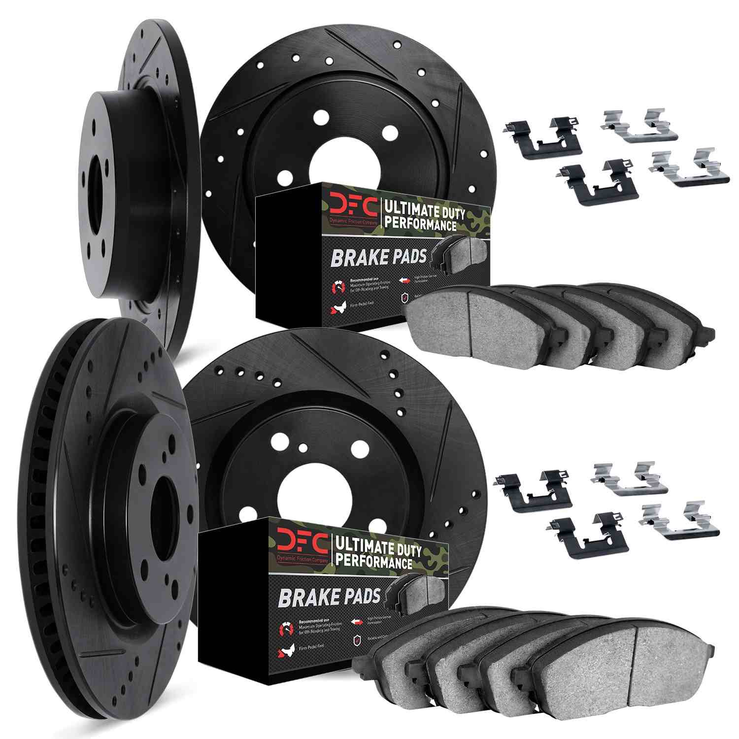 Dynamic Friction Company Disc Brake Kit 8414-42009