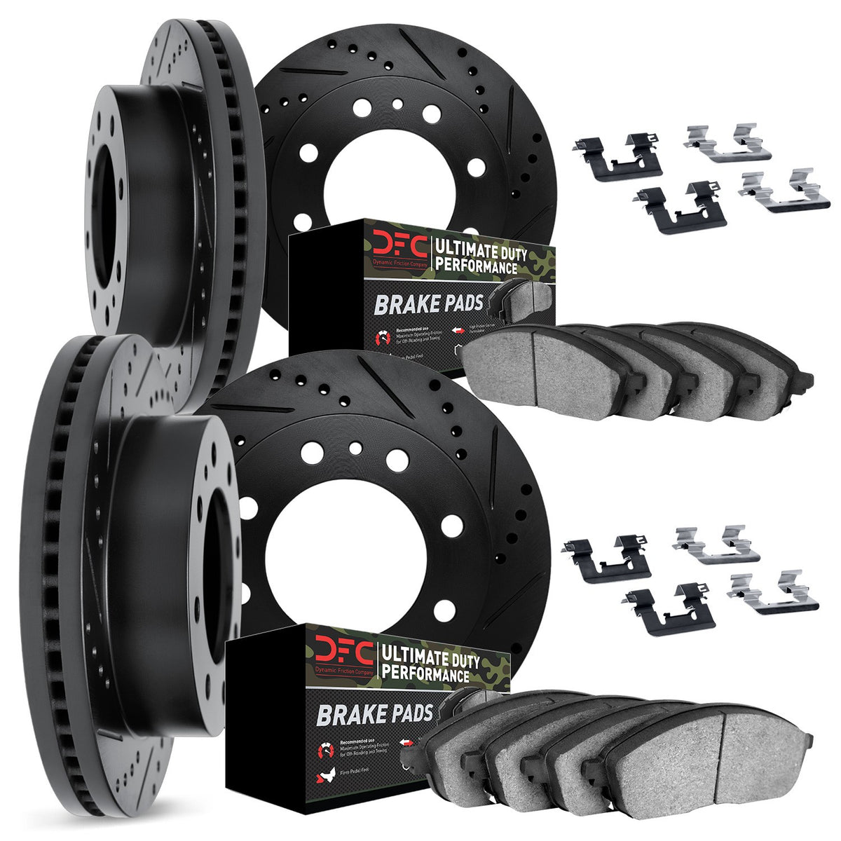 Dynamic Friction Company Disc Brake Kit 8414-48007