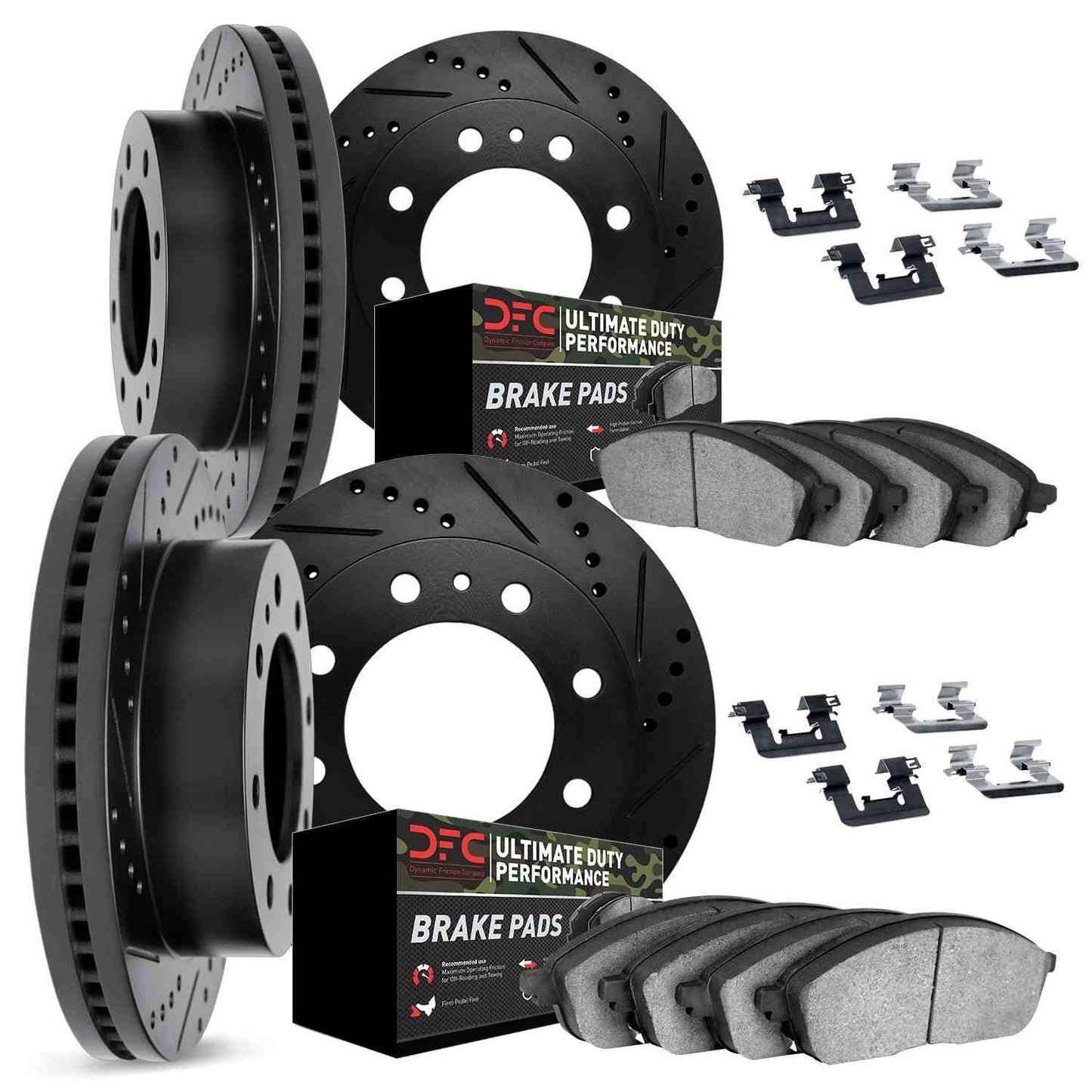 Dynamic Friction Company Disc Brake Kit 8414-48008