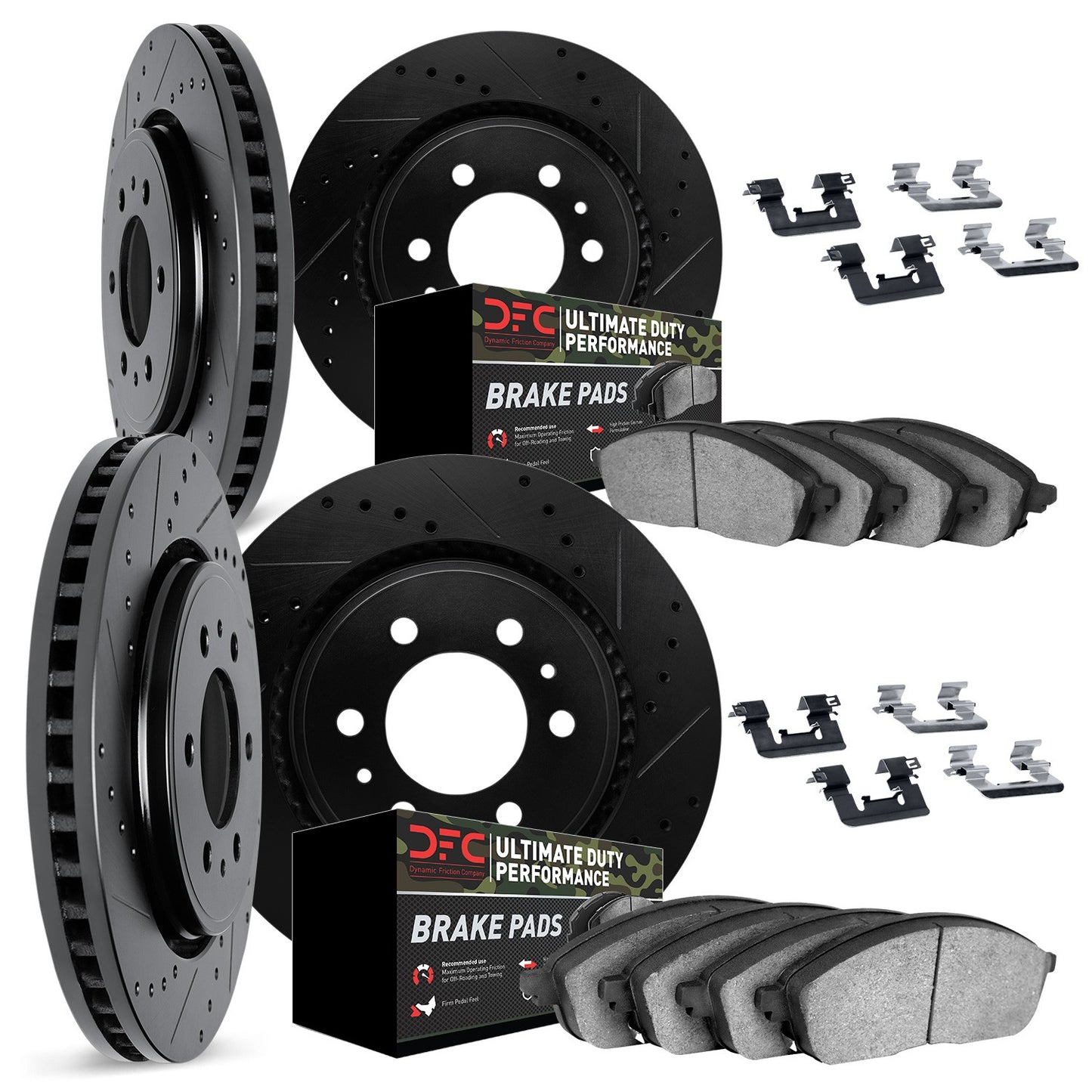 Dynamic Friction Company Disc Brake Kit 8414-48016