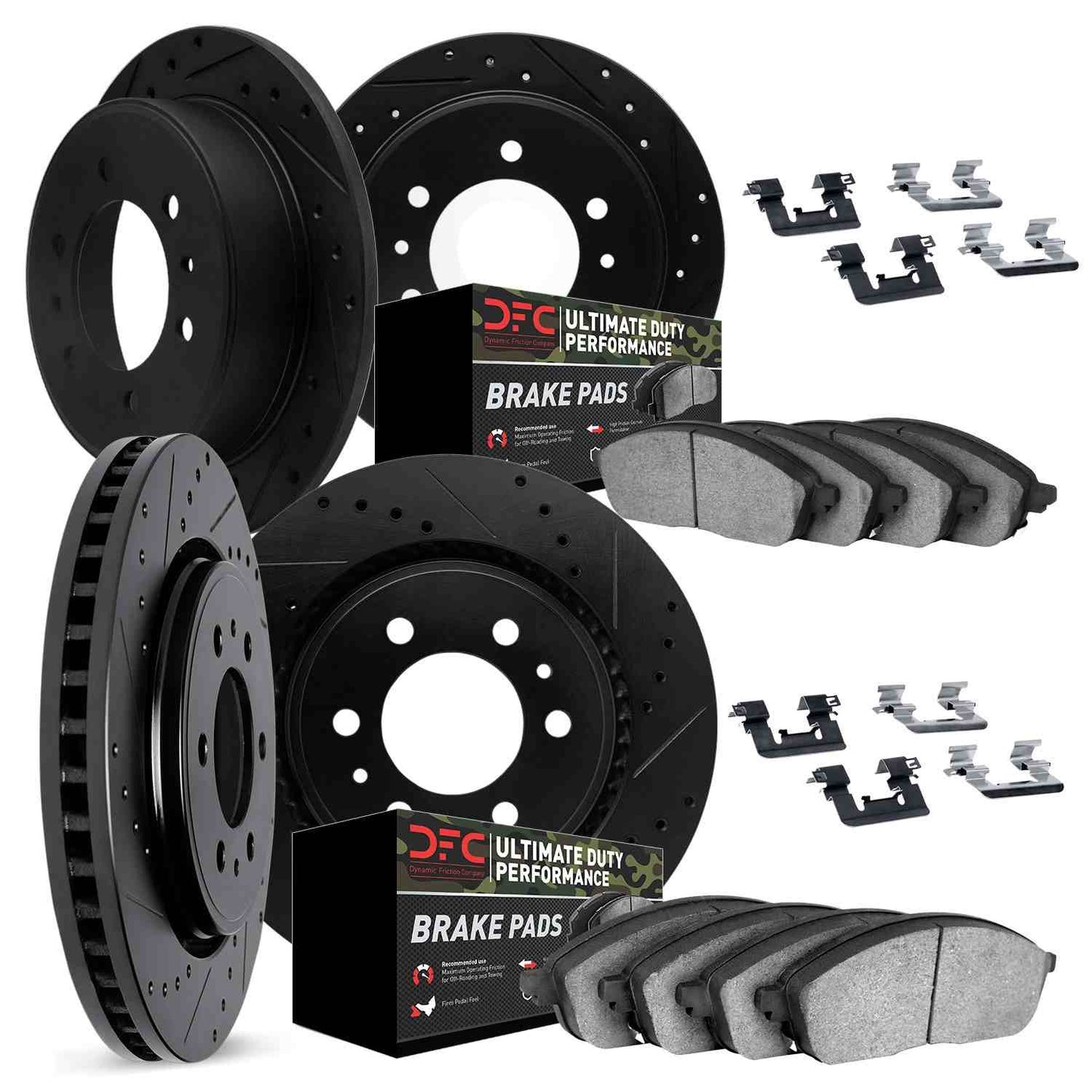 Dynamic Friction Company Disc Brake Kit 8414-67001
