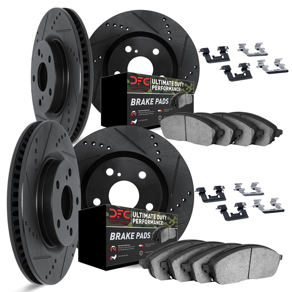Dynamic Friction Company Disc Brake Kit 8414-76006
