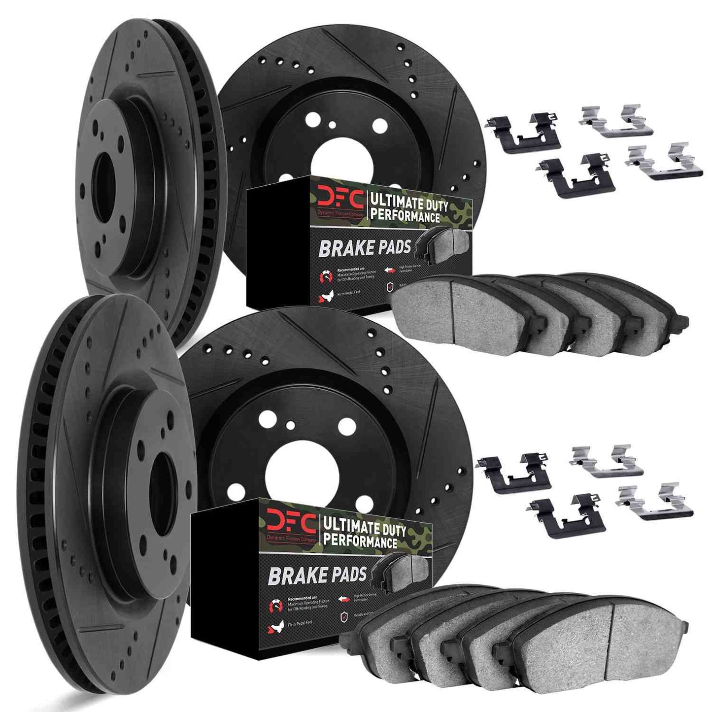 Dynamic Friction Company Disc Brake Kit 8414-76007