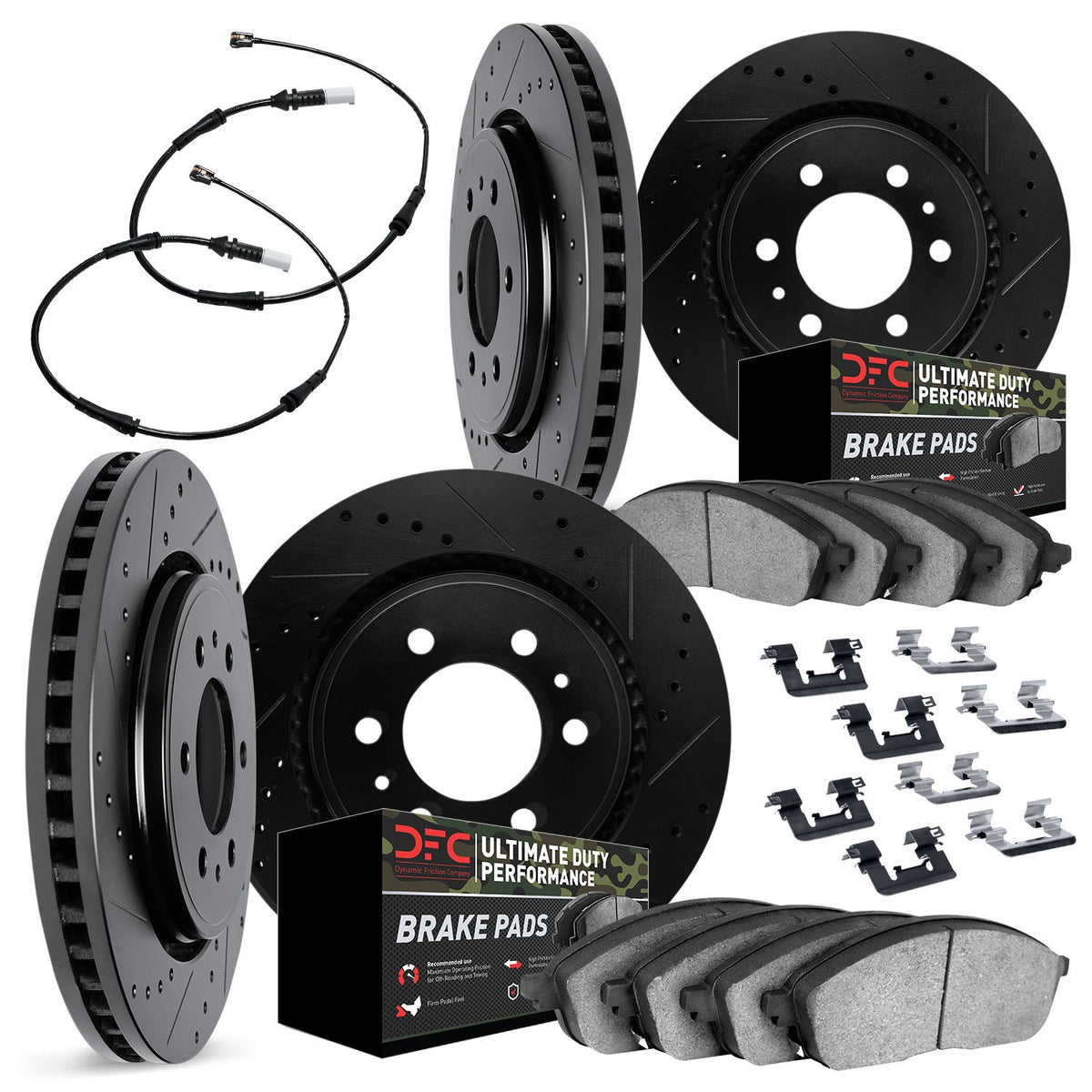 Dynamic Friction Company Disc Brake Kit 8424-47001