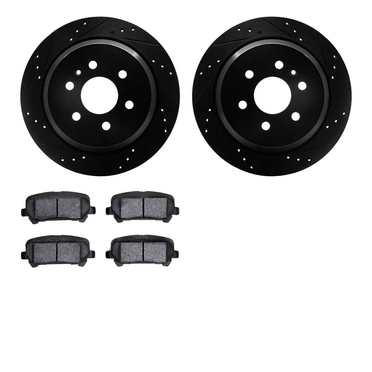 Dynamic Friction Company Disc Brake Kit 8502-48072