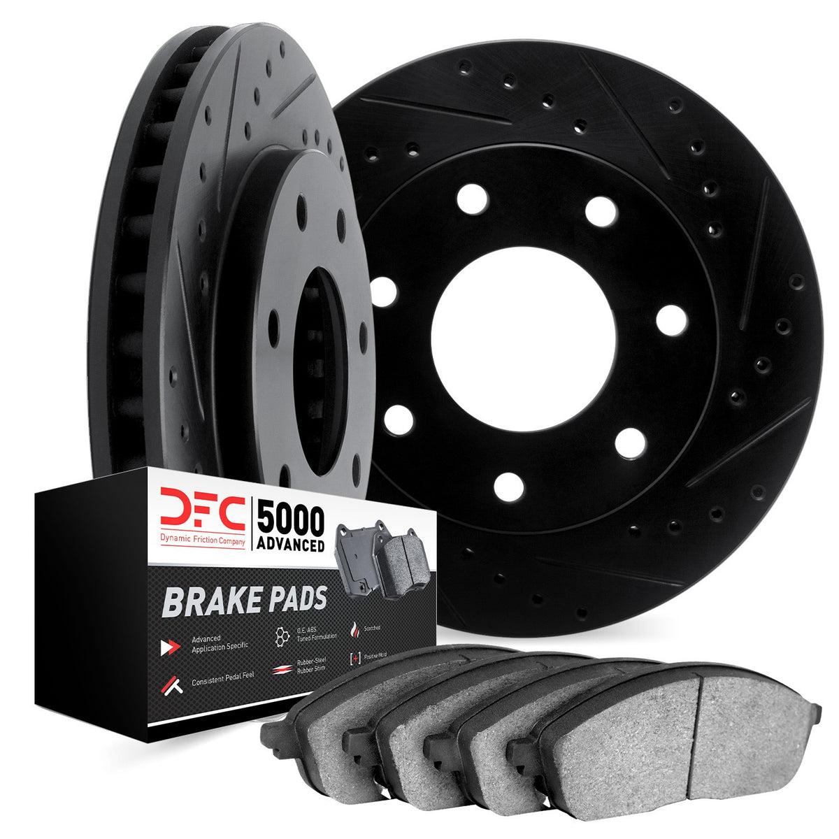 Dynamic Friction Company Disc Brake Kit 8502-54158