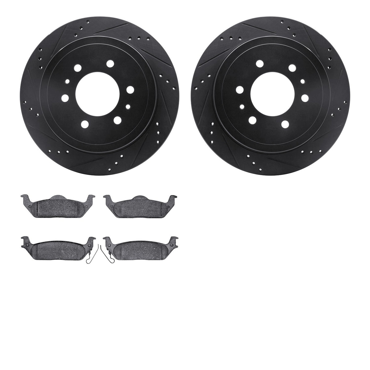 Dynamic Friction Company Disc Brake Kit 8502-54161