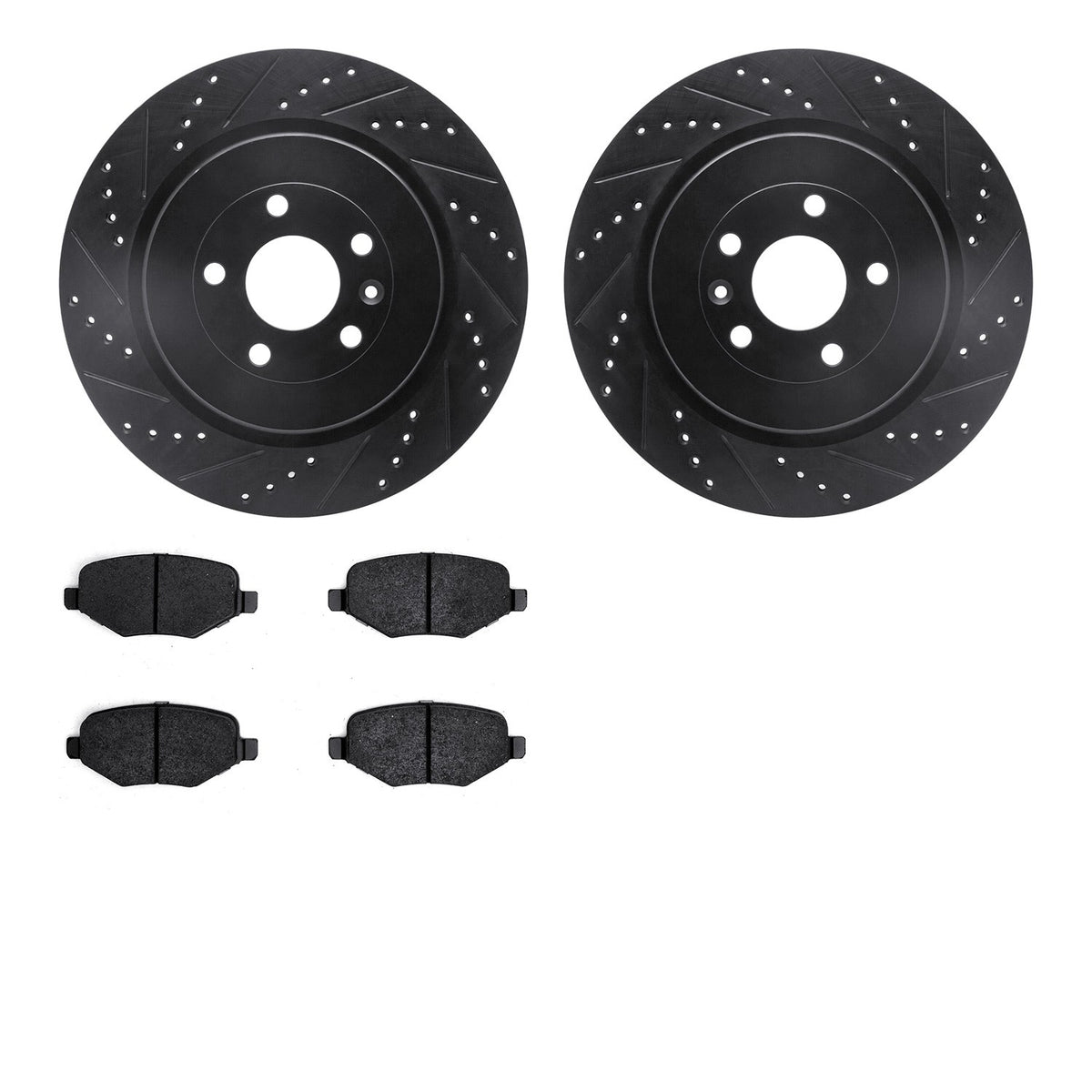 Dynamic Friction Company Disc Brake Kit 8502-54196