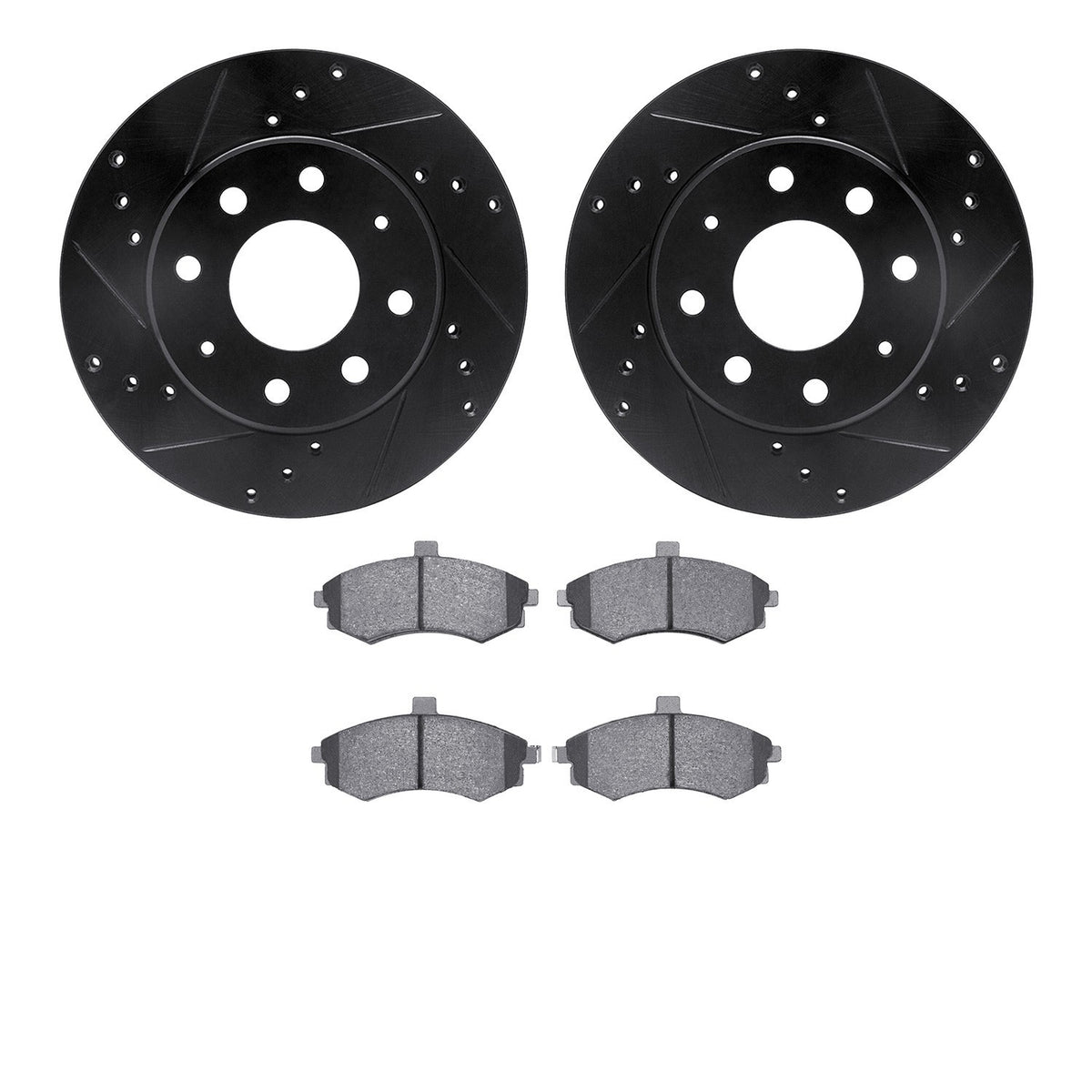Dynamic Friction Company Disc Brake Kit 8502-72026