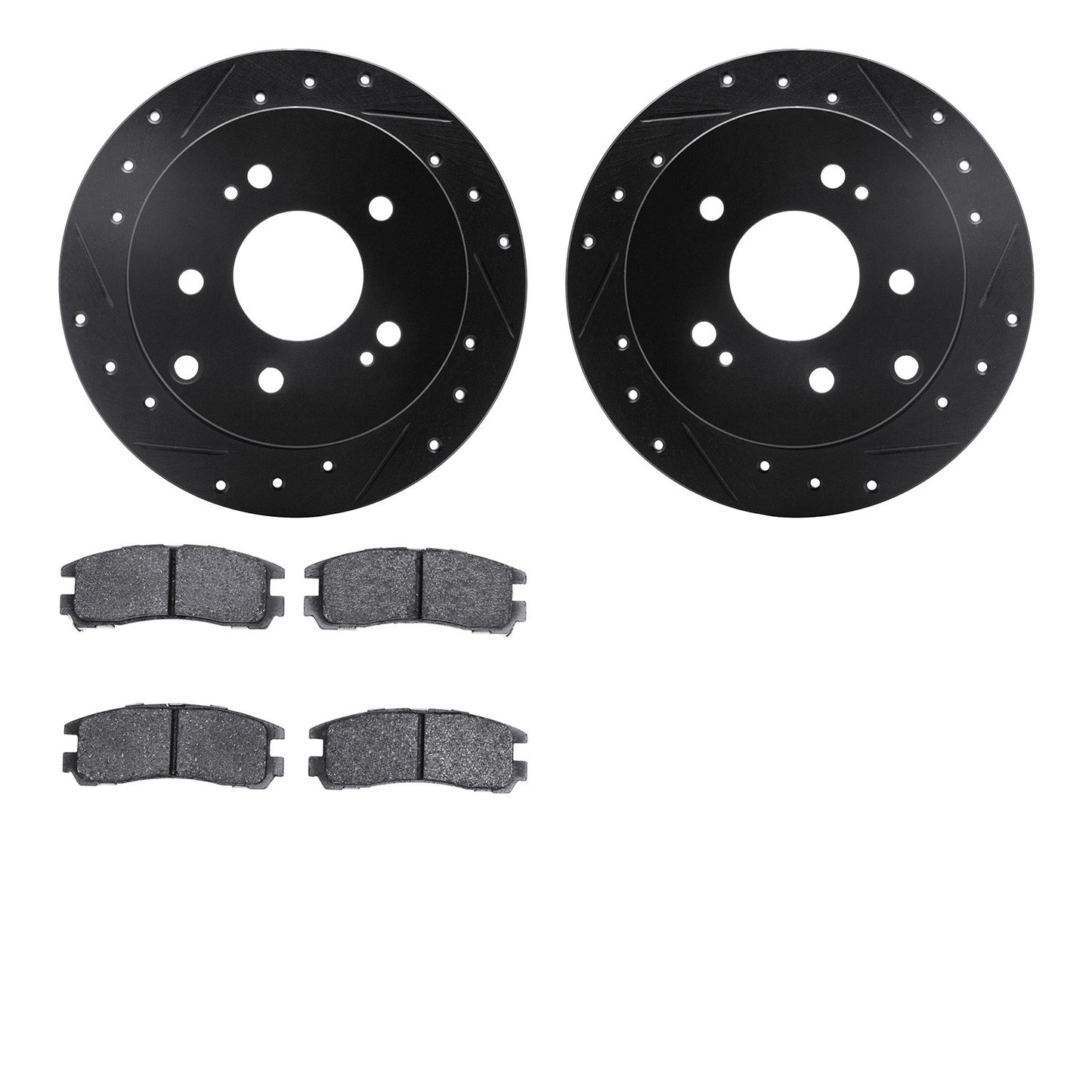Dynamic Friction Company Disc Brake Kit 8502-72043