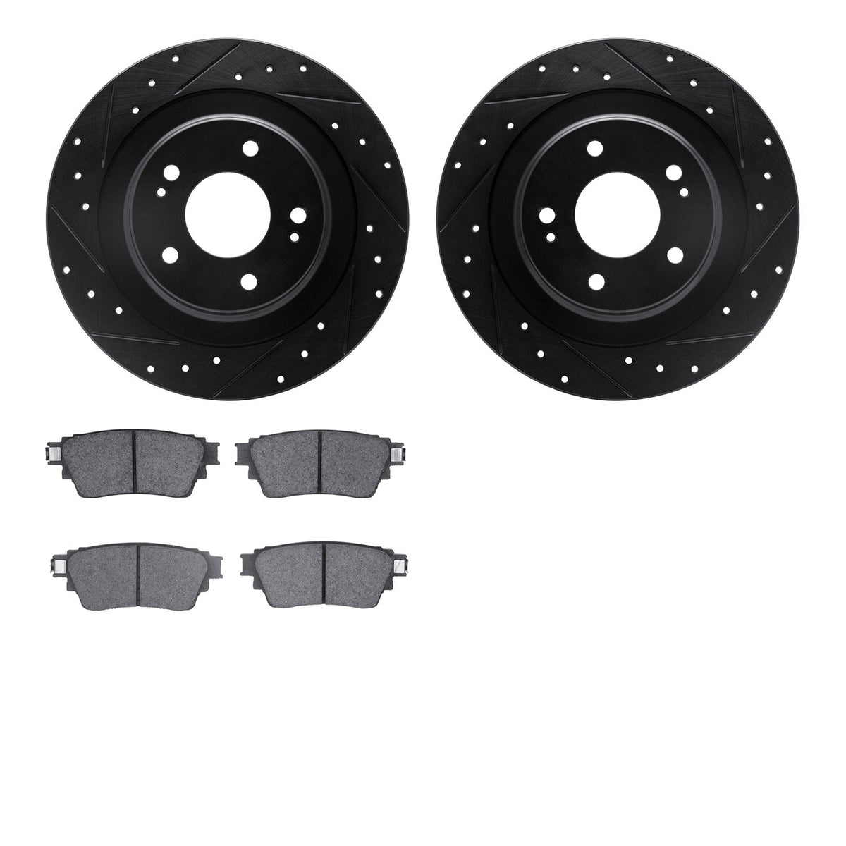Dynamic Friction Company Disc Brake Kit 8502-72066