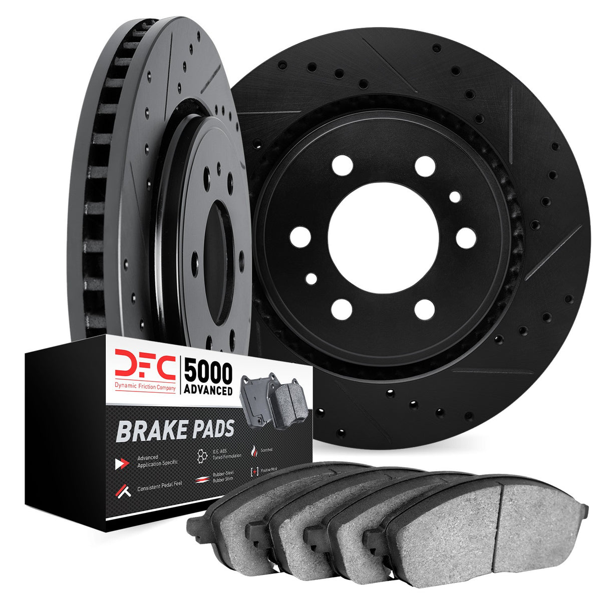 Dynamic Friction Company Disc Brake Kit 8502-76176