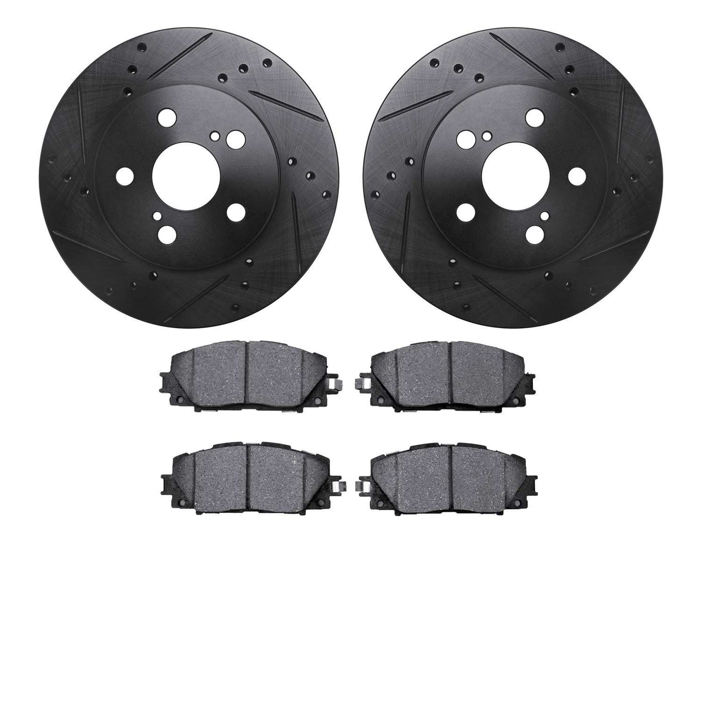 Dynamic Friction Company Disc Brake Kit 8502-76180