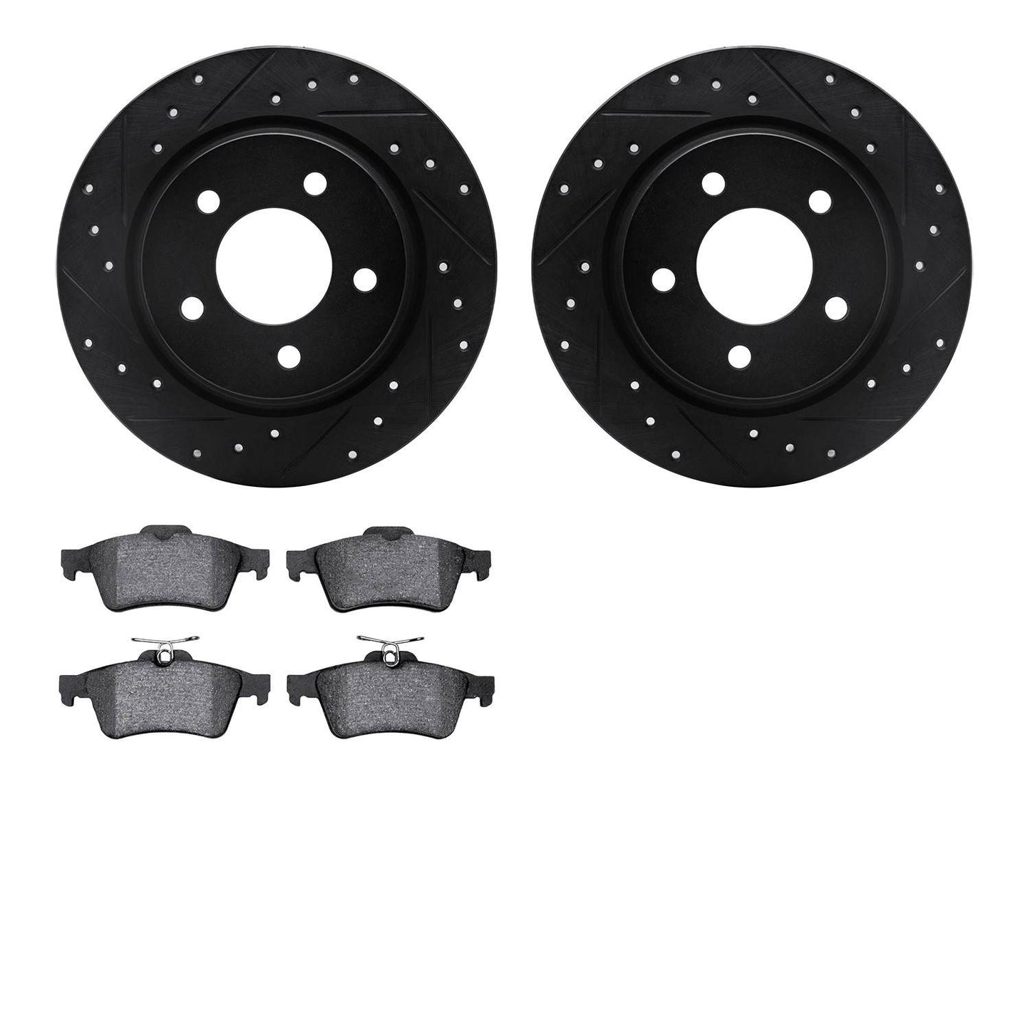 Dynamic Friction Company Disc Brake Kit 8502-80029
