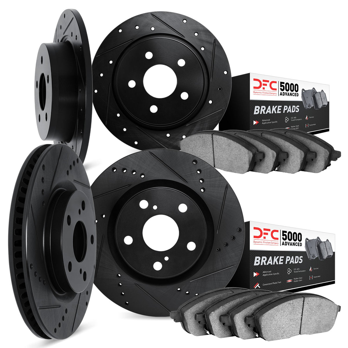 Dynamic Friction Company Disc Brake Kit 8504-76142