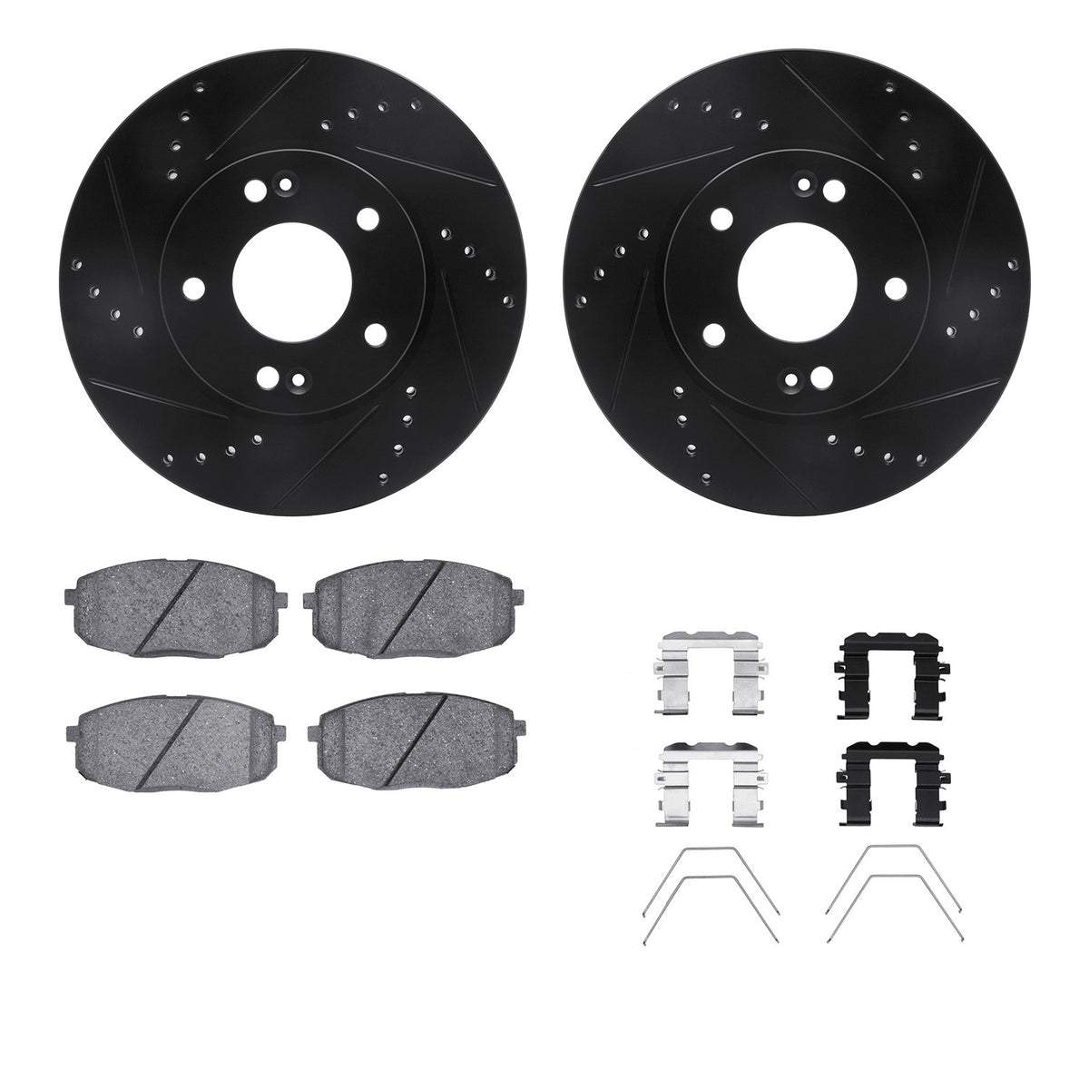Dynamic Friction Company Disc Brake Kit 8512-03074