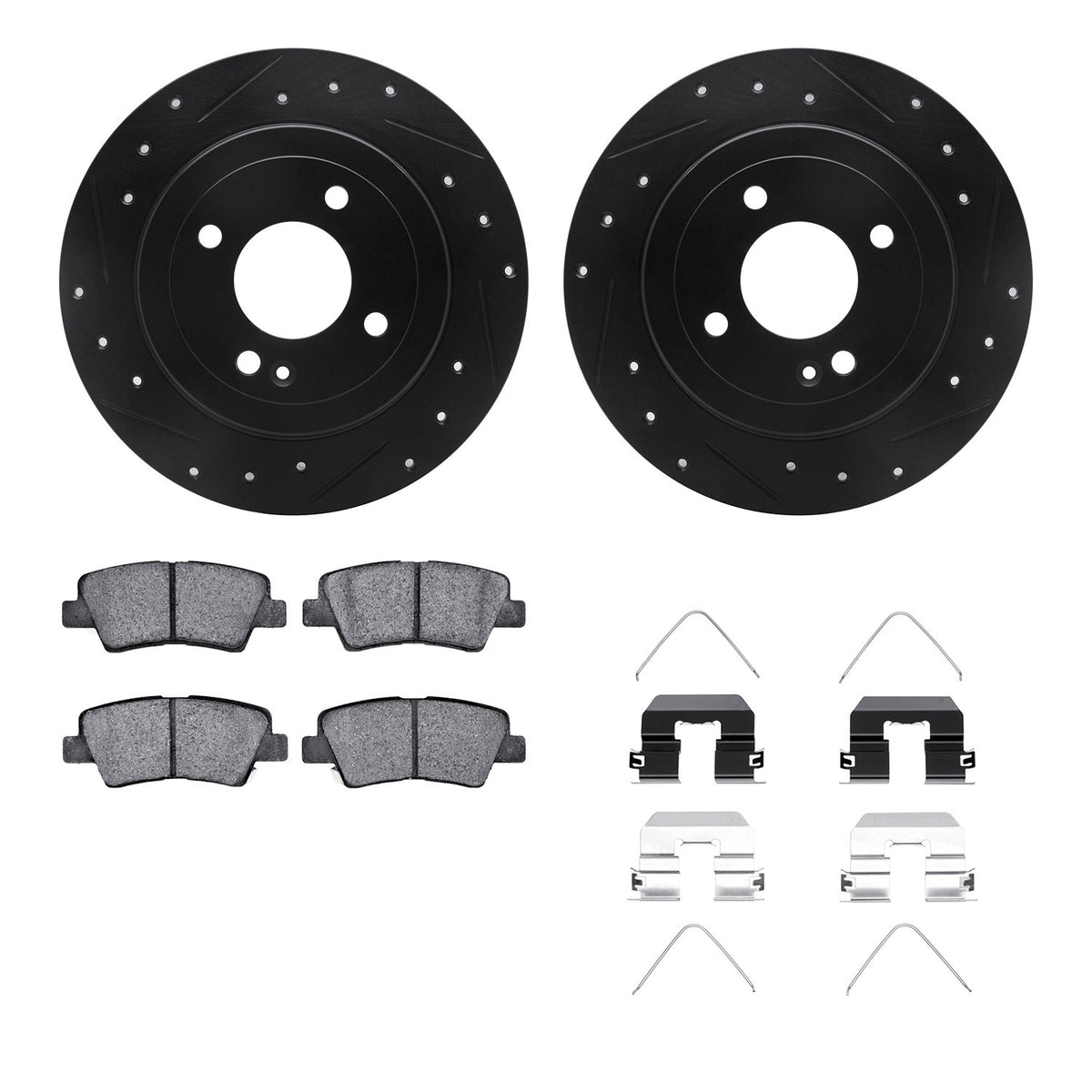 Dynamic Friction Company Disc Brake Kit 8512-03090