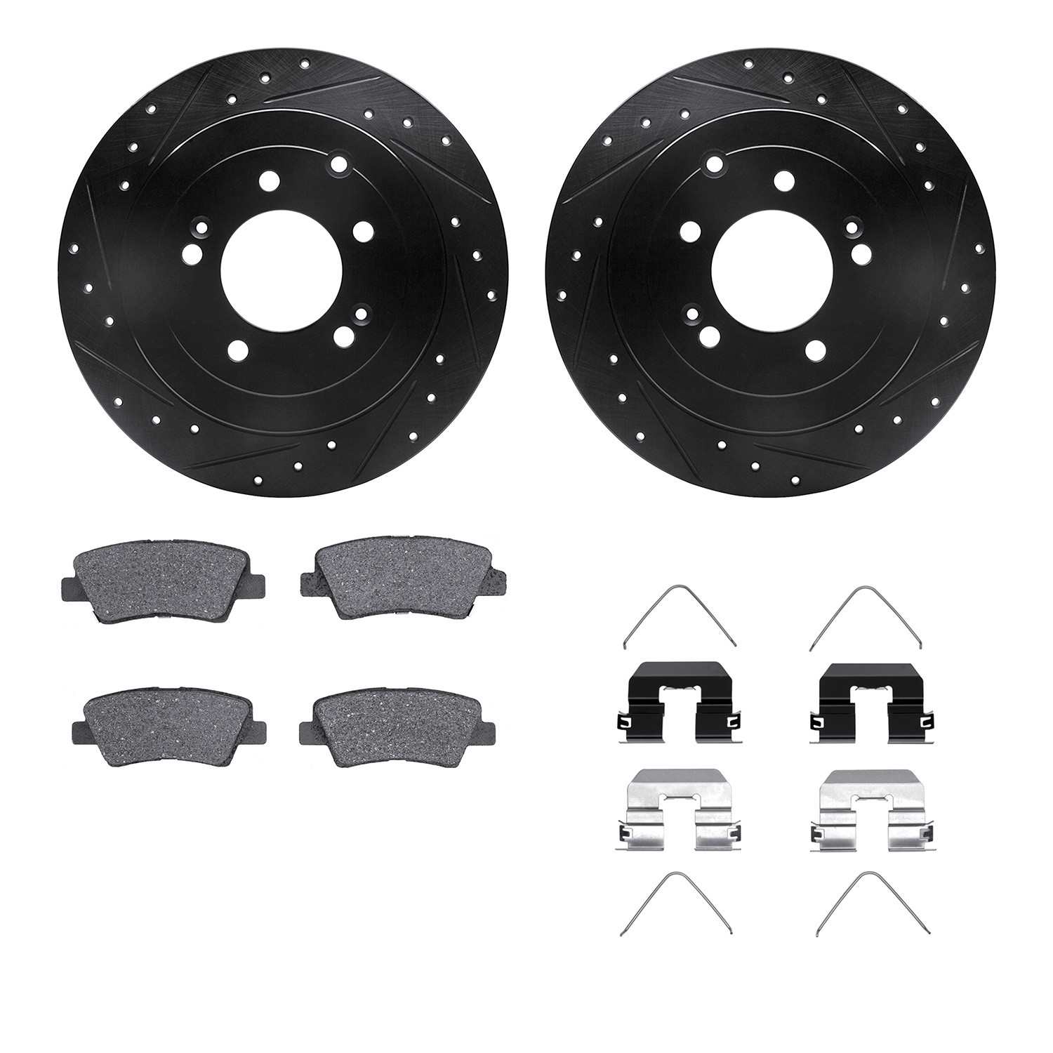 Dynamic Friction Company Disc Brake Kit 8512-03093