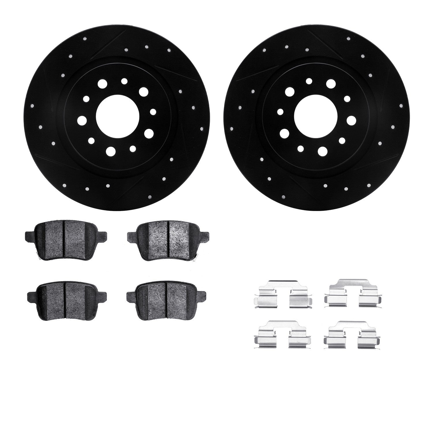 Dynamic Friction Company Disc Brake Kit 8512-07003