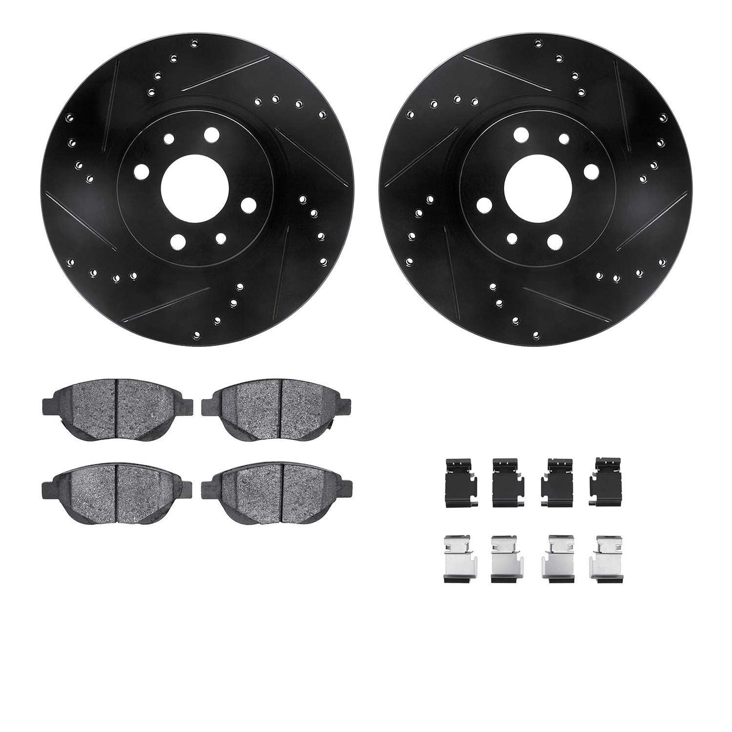 Dynamic Friction Company Disc Brake Kit 8512-07004