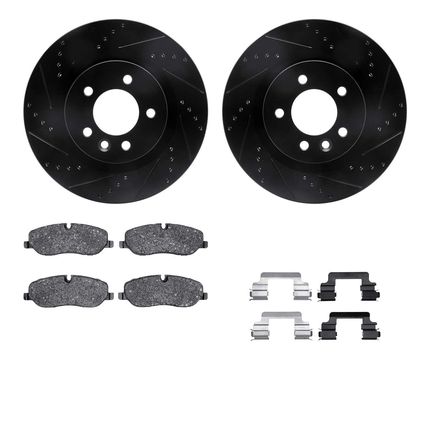 Dynamic Friction Company Disc Brake Kit 8512-11012