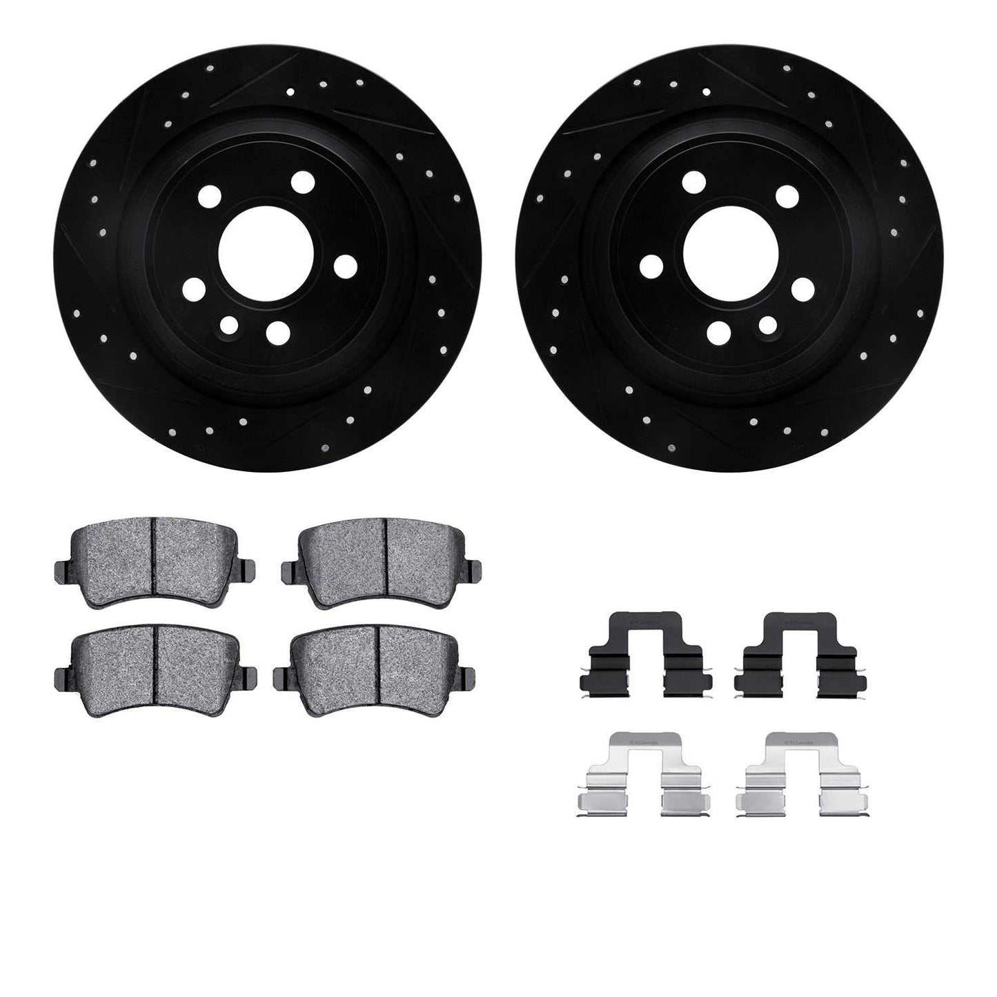 Dynamic Friction Company Disc Brake Kit 8512-11034