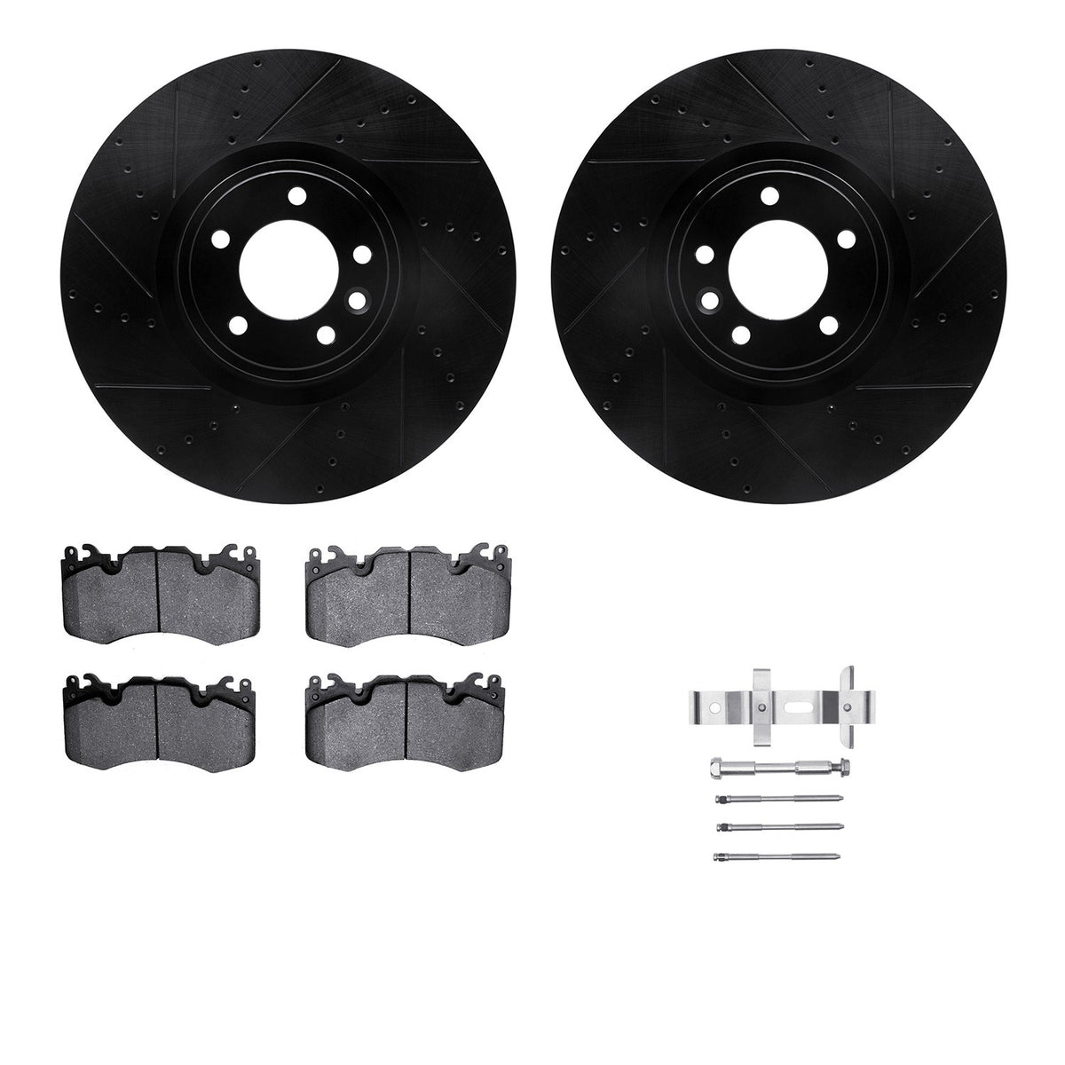 Dynamic Friction Company Disc Brake Kit 8512-11176