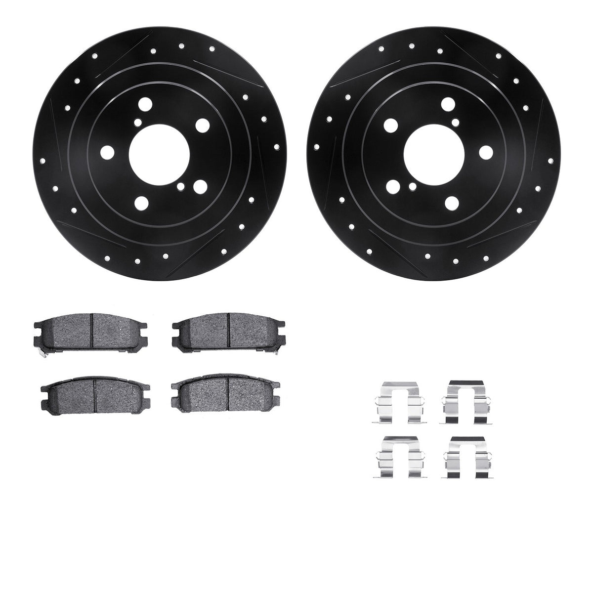 Dynamic Friction Company Disc Brake Kit 8512-13008