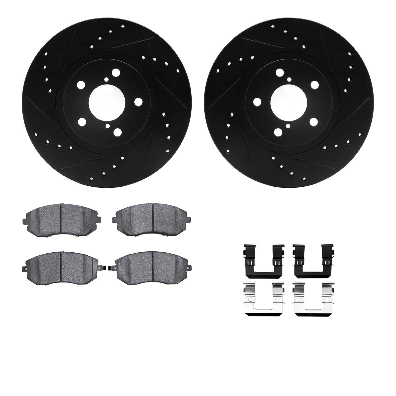 Dynamic Friction Company Disc Brake Kit 8512-13010