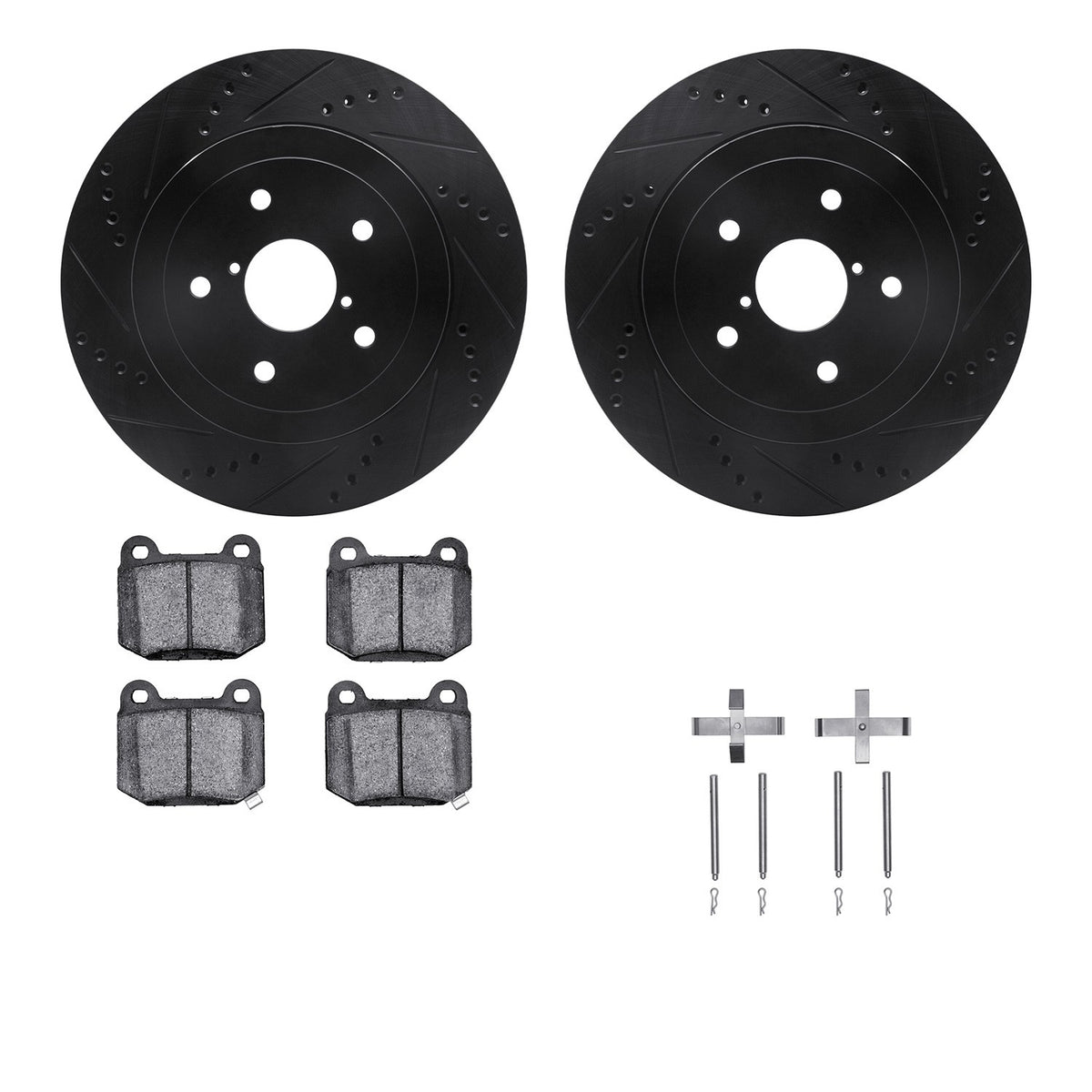 Dynamic Friction Company Disc Brake Kit 8512-13021