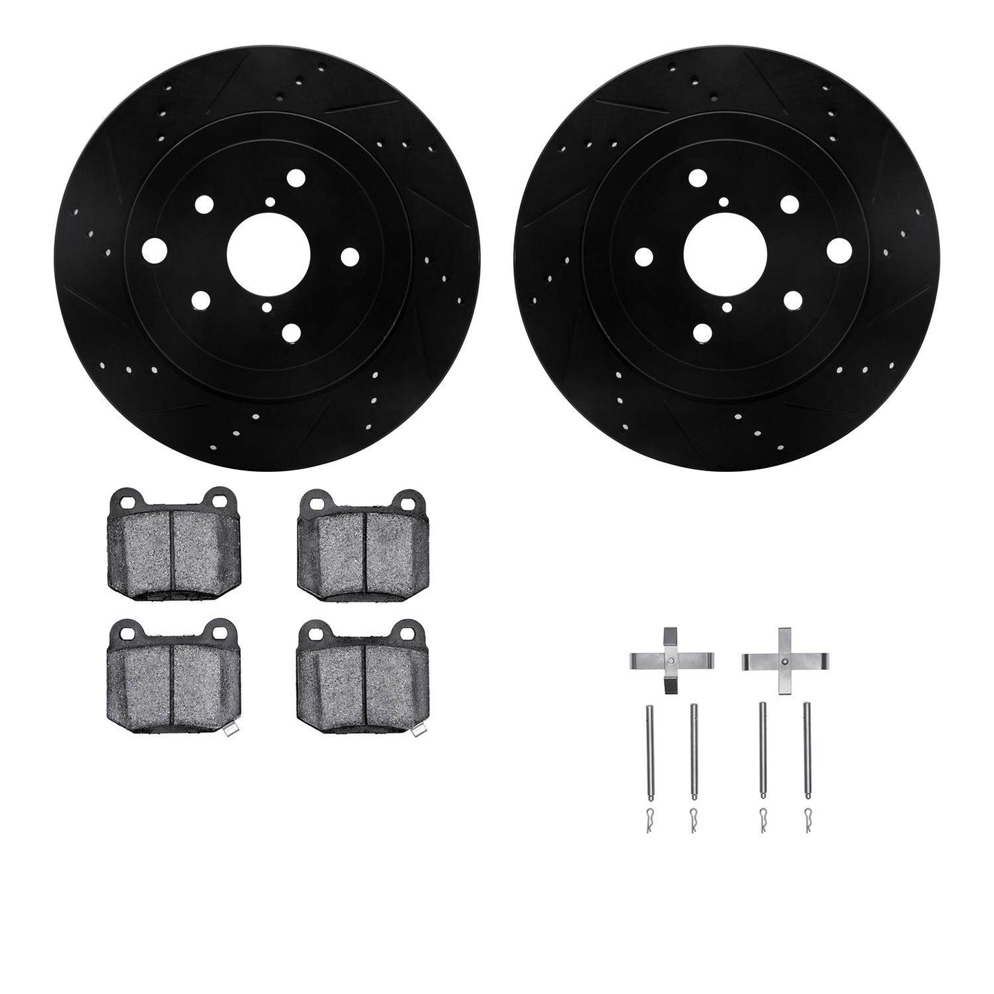 Dynamic Friction Company Disc Brake Kit 8512-13027