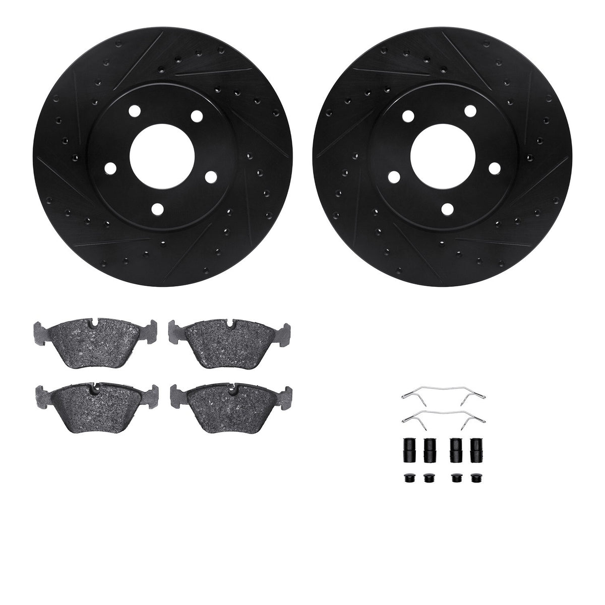 Dynamic Friction Company Disc Brake Kit 8512-20006