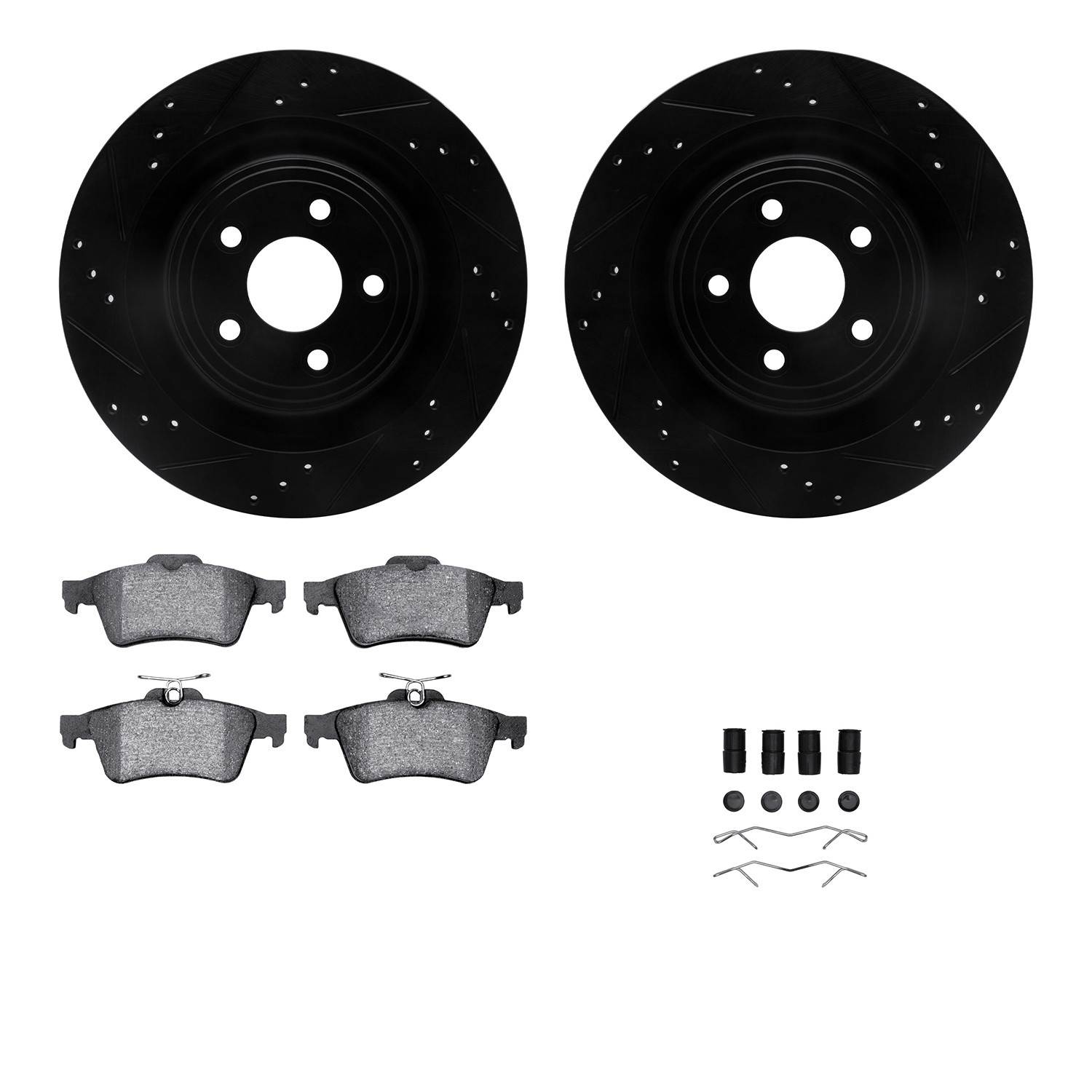 Dynamic Friction Company Disc Brake Kit 8512-20012