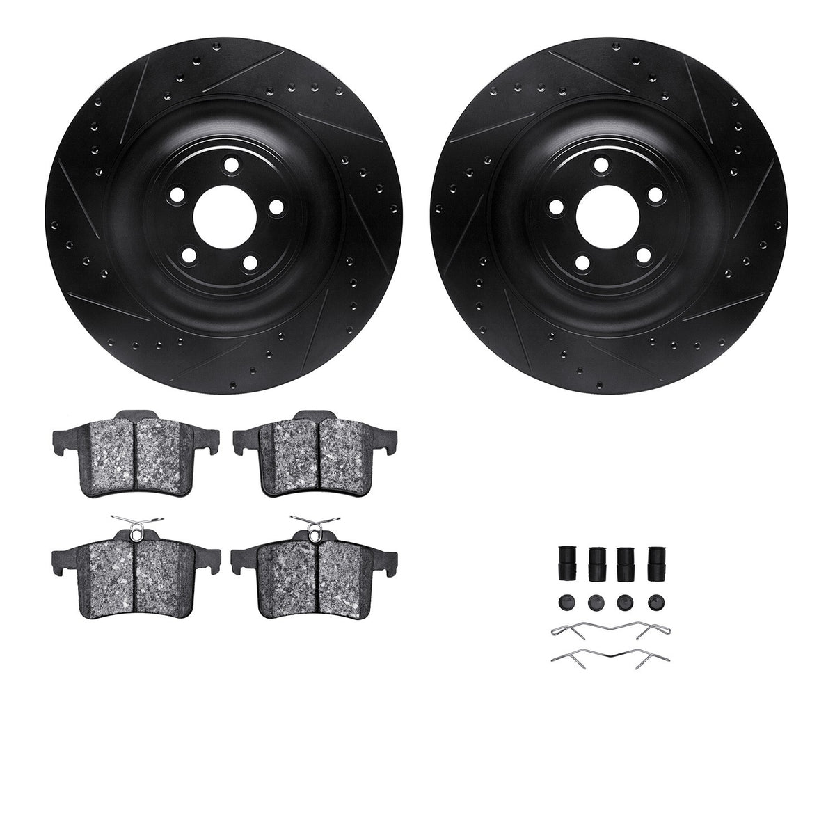 Dynamic Friction Company Disc Brake Kit 8512-20019