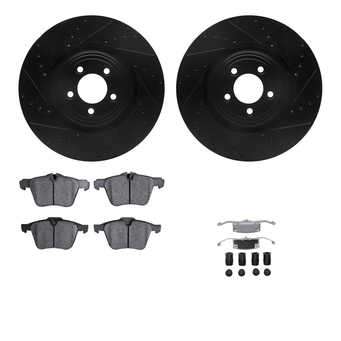 Dynamic Friction Company Disc Brake Kit 8512-20096