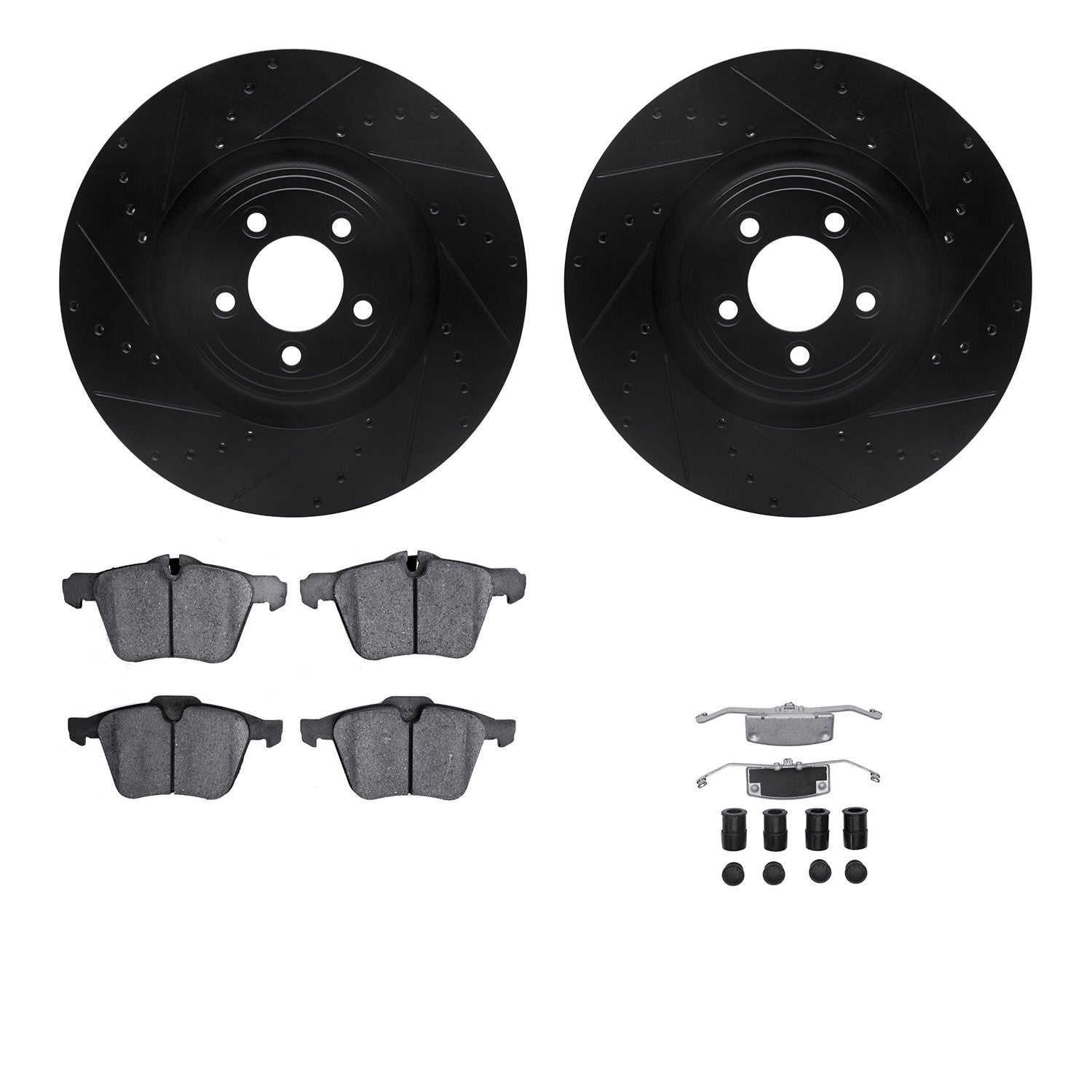 Dynamic Friction Company Disc Brake Kit 8512-20096