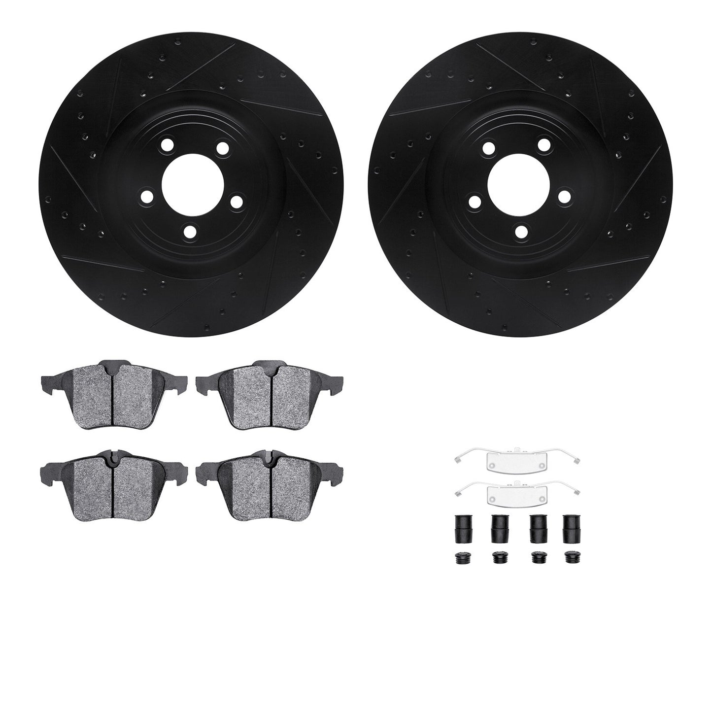 Dynamic Friction Company Disc Brake Kit 8512-20099