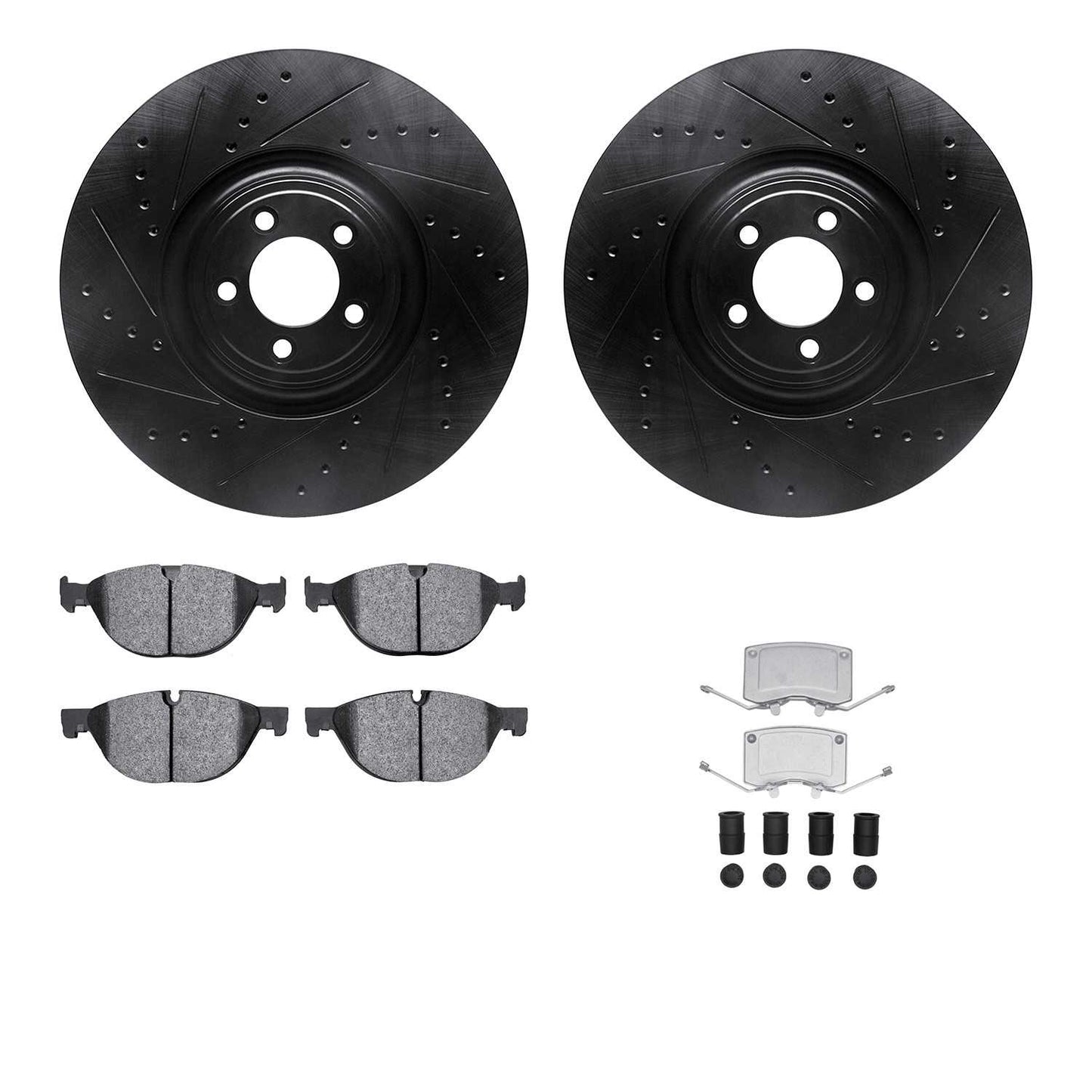 Dynamic Friction Company Disc Brake Kit 8512-20119